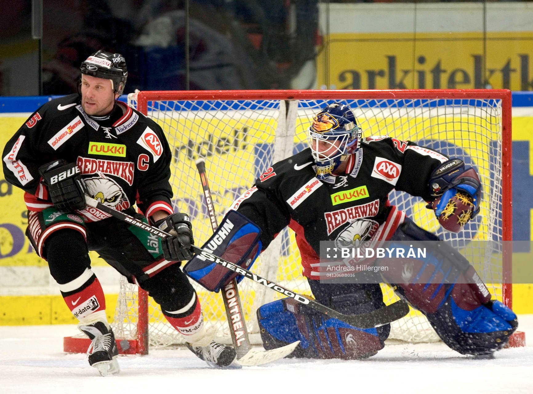 Peter Andersson och Pasi Nurminen, Malmö (Målvakt)
