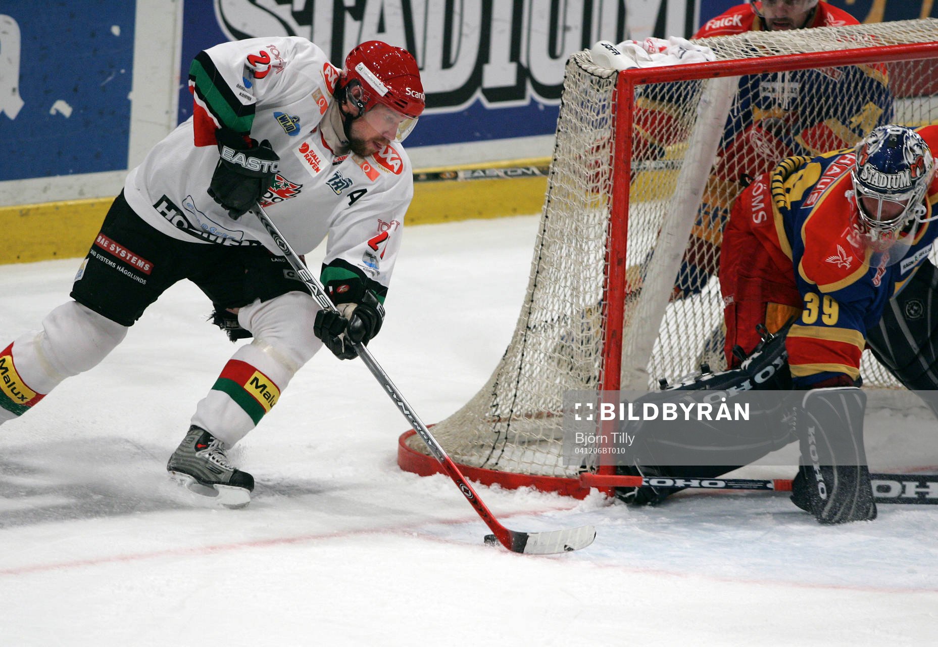 Peter Forsberg, Modo utmanar Björn jurling, målvakt,
