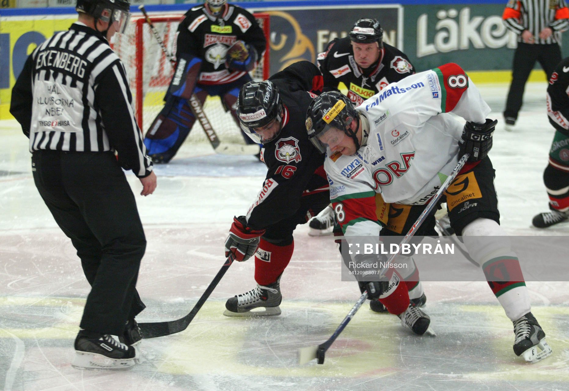 Franz Nielsen, Malmö och Daniel Back, Mora. Teckning,