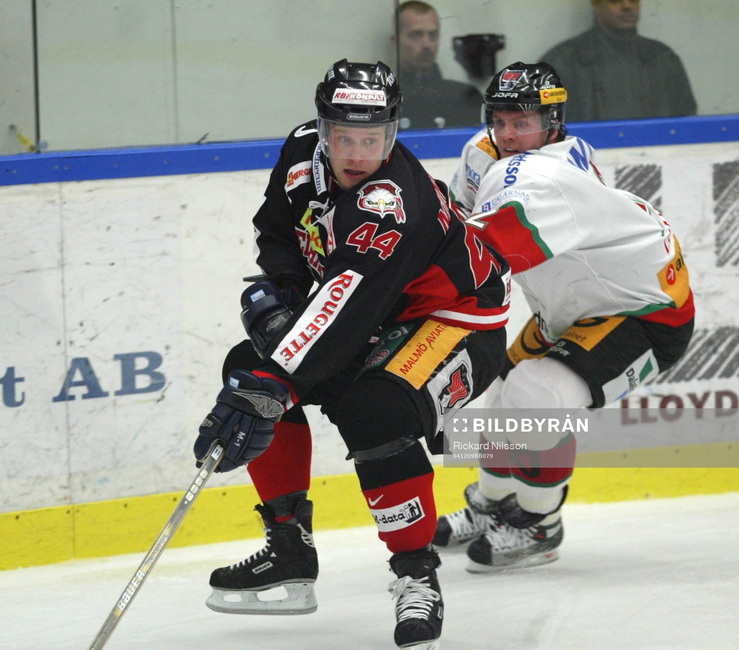 Jan, (Janne) Niinimaa, Malmö och Daniel Cleary, Mora