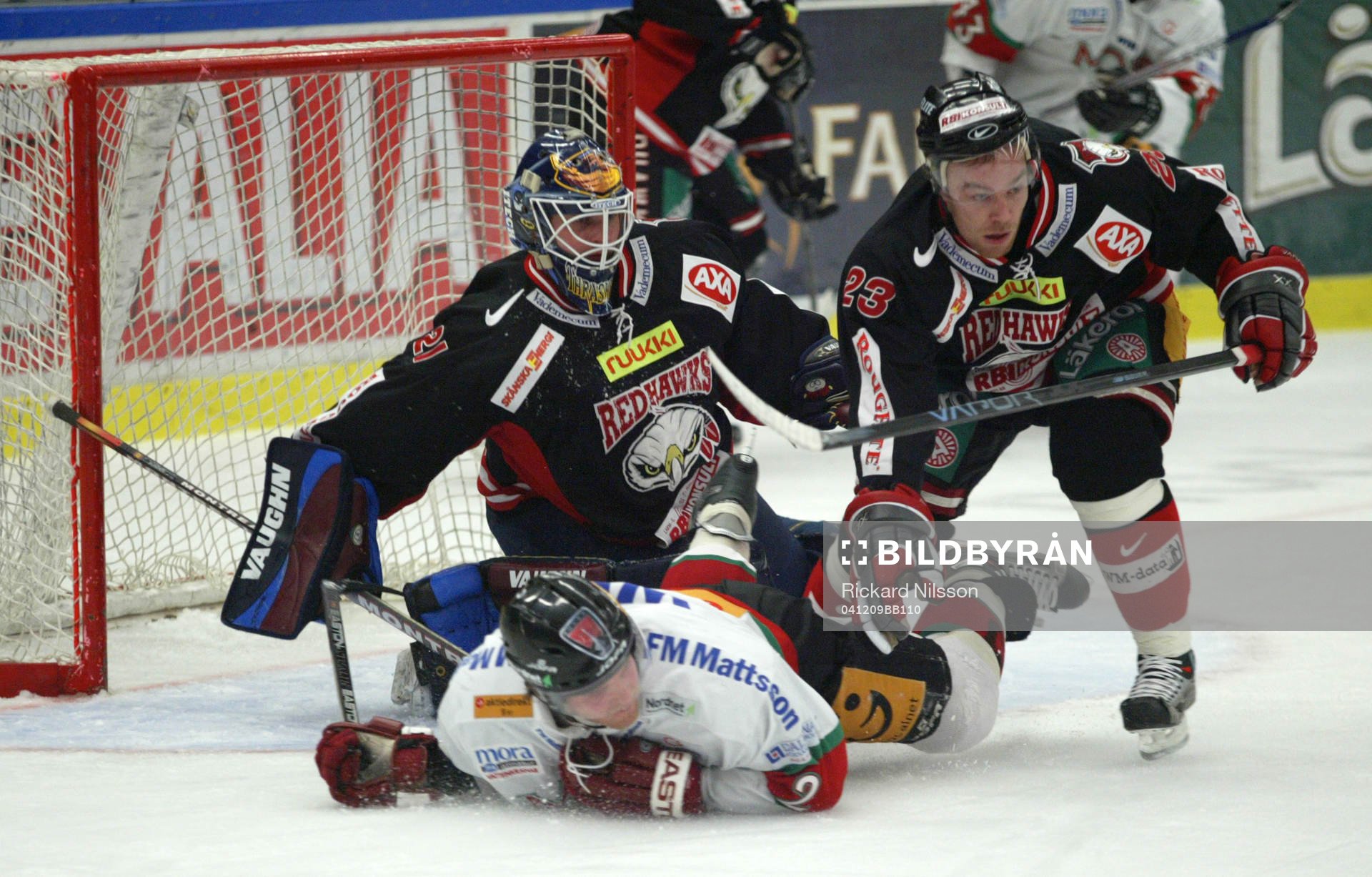 Pasi Nurminen, målvakt, Mikael Wahlberg, Malmö. Daniel
