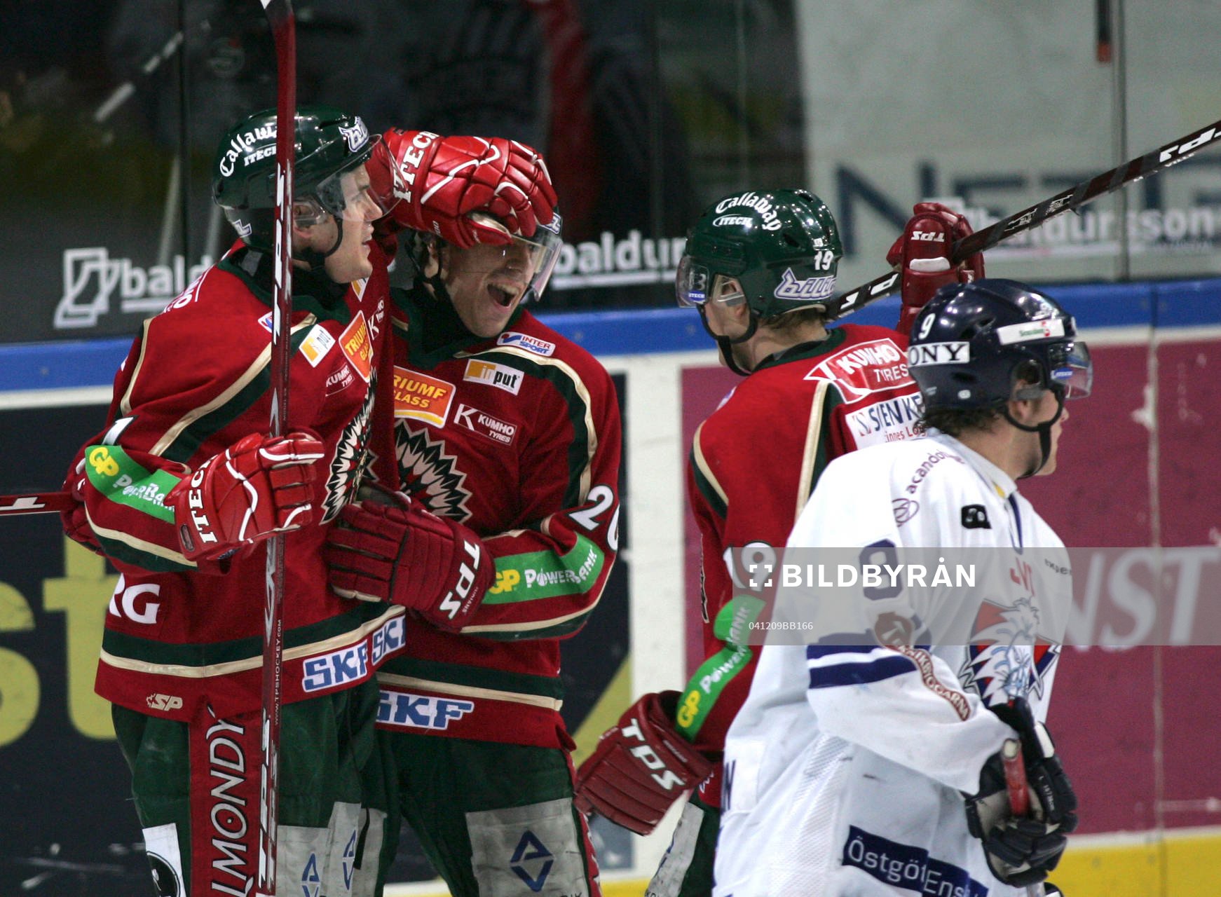 Jubel i Frölunda