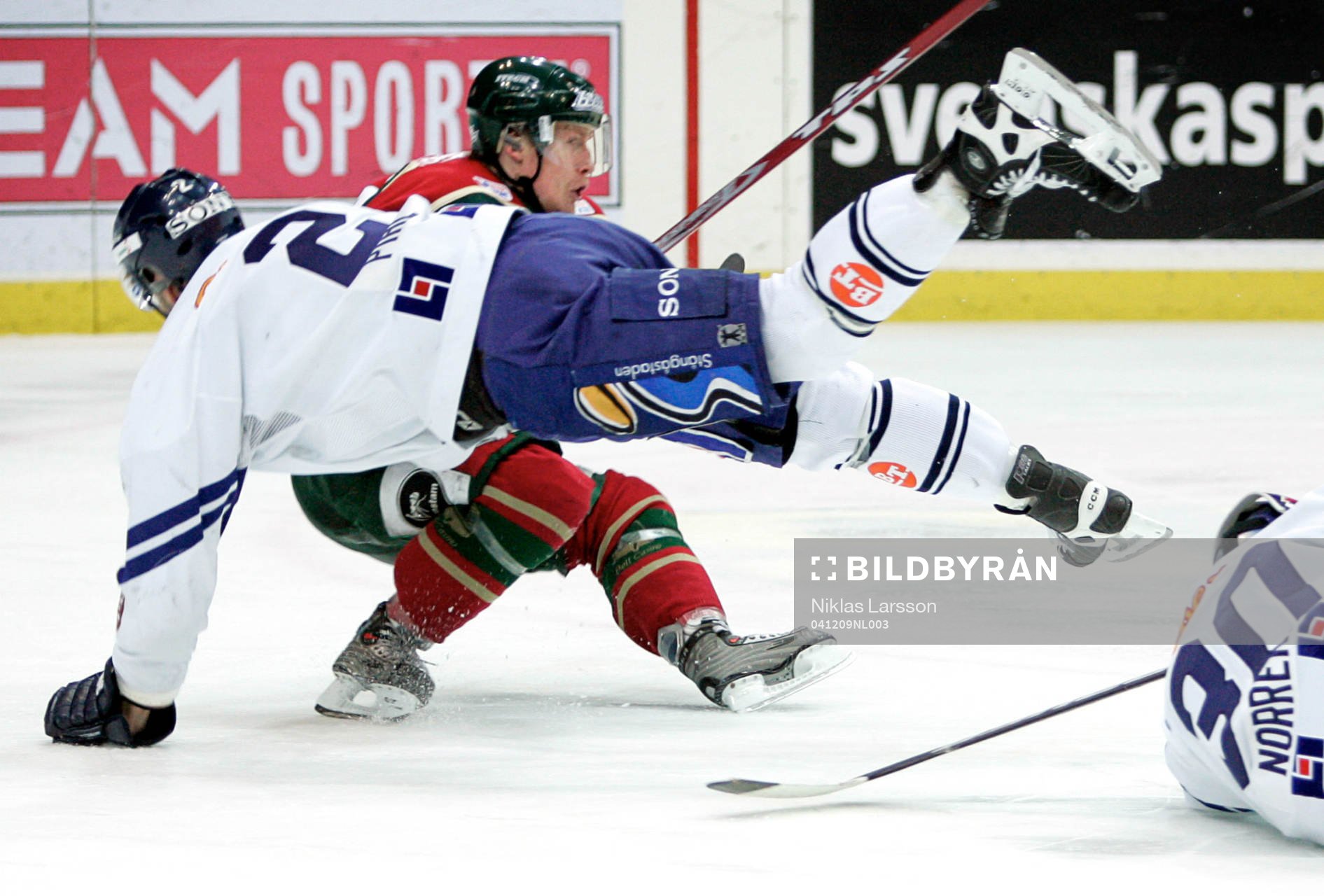 Niklas Andersson, Frölunda och Andreas Pihl, Linköping