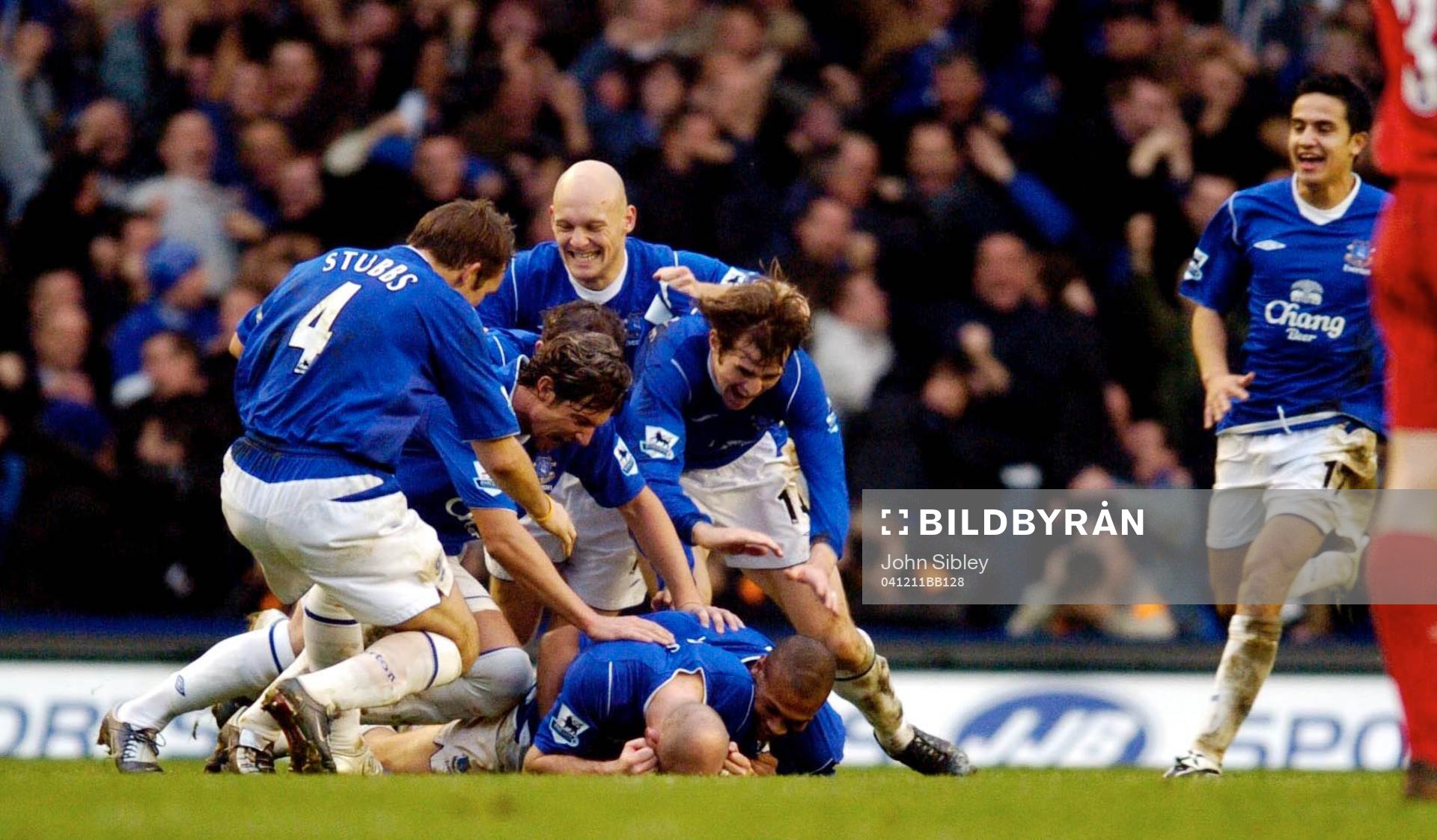 Lee Carsley, Everton jubel