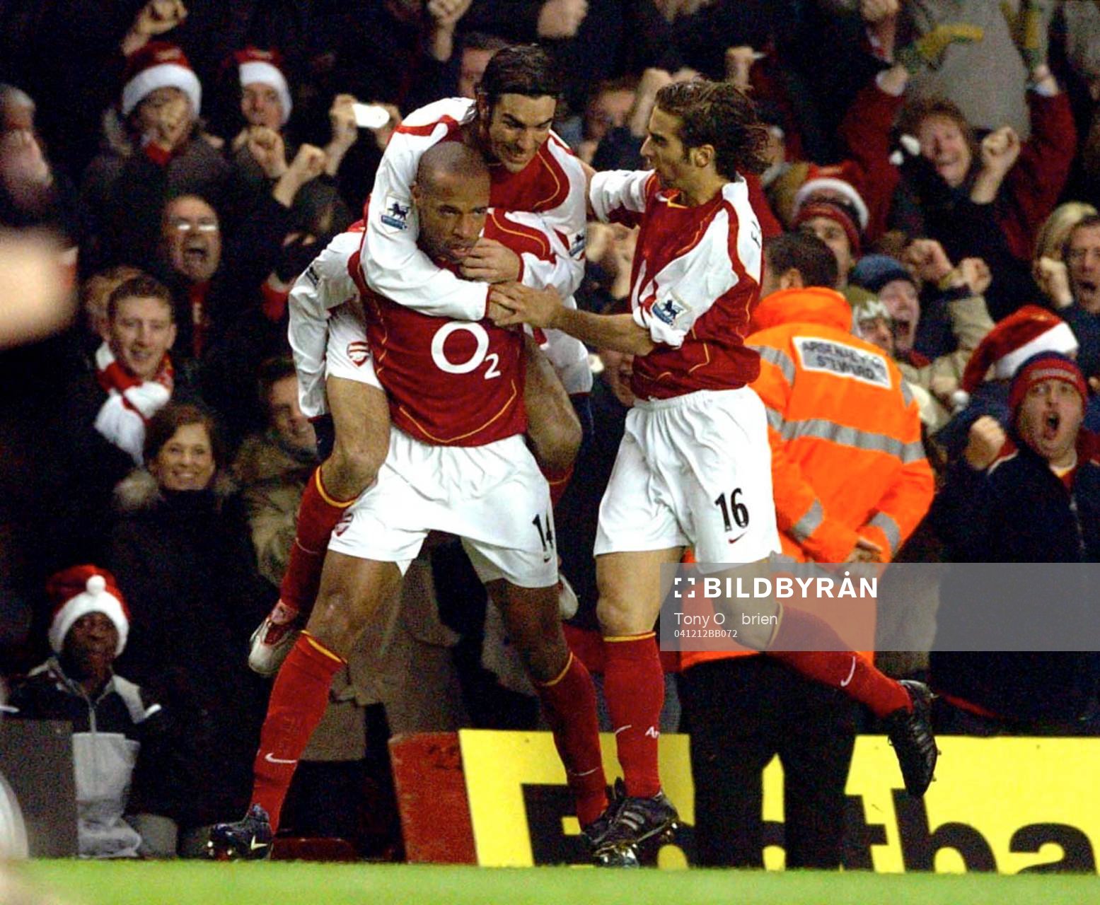 Thierry Henry, Arsenal jubel