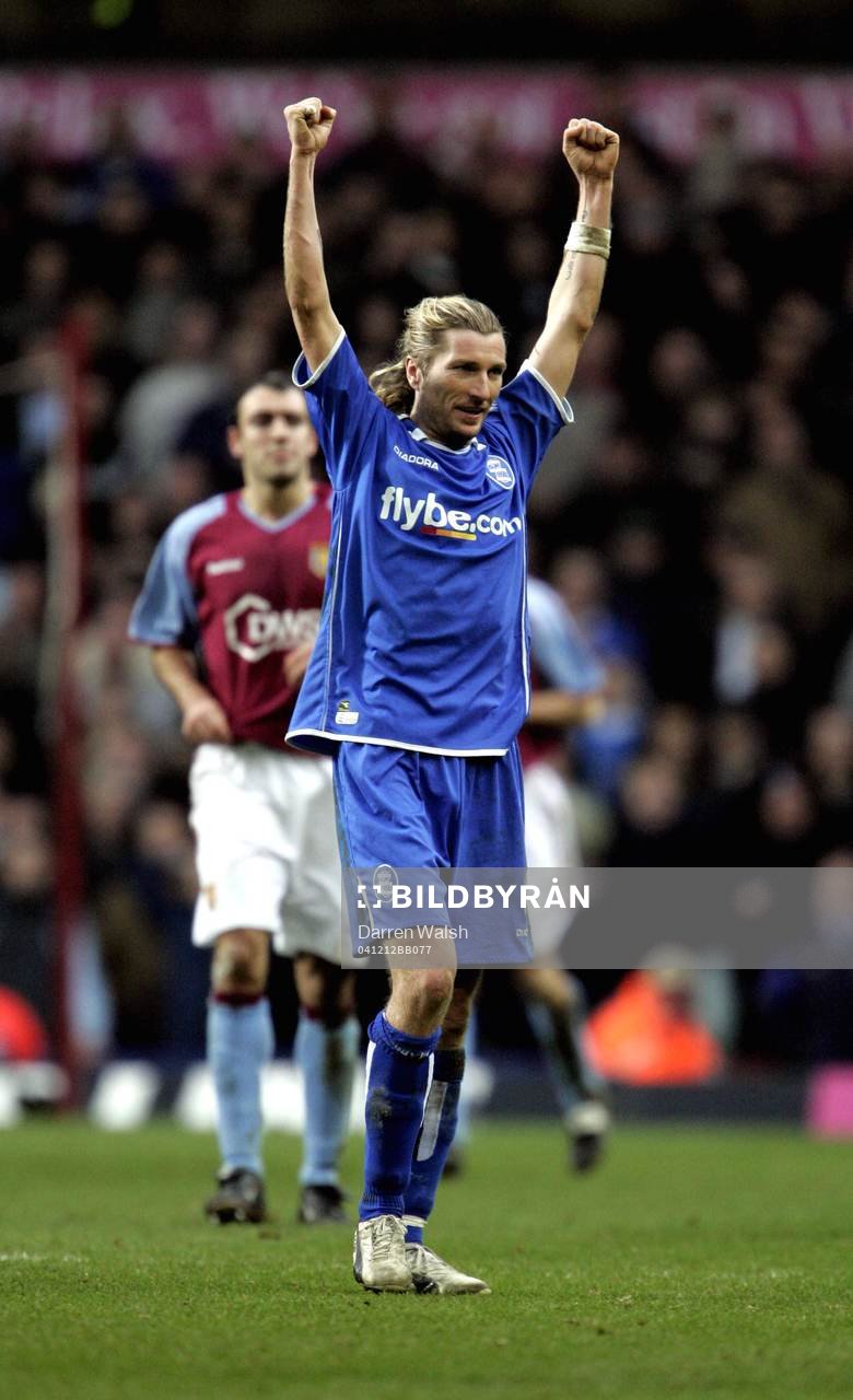 Robbie Savage, Birmingham jubel vid slutsignalen