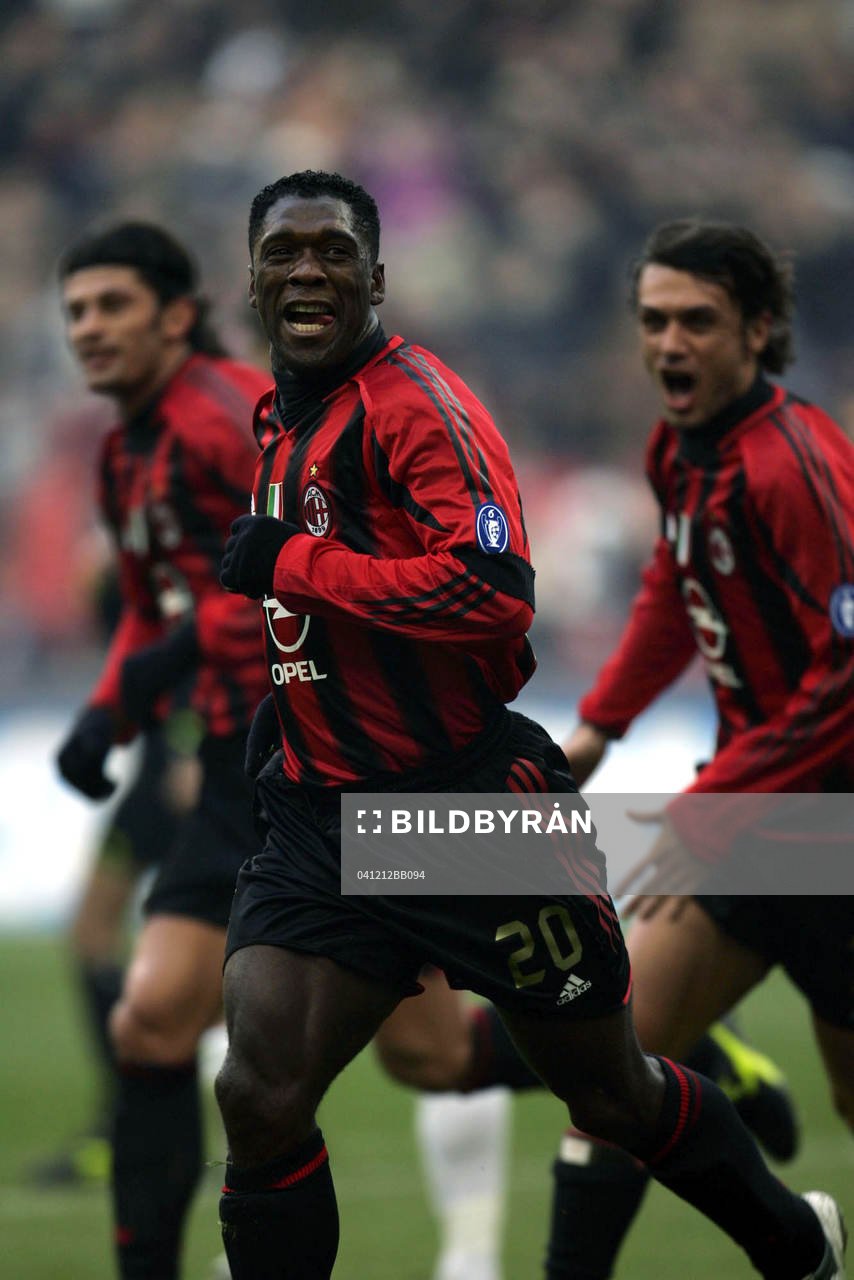 Clarence Seedorf, Milan jubel