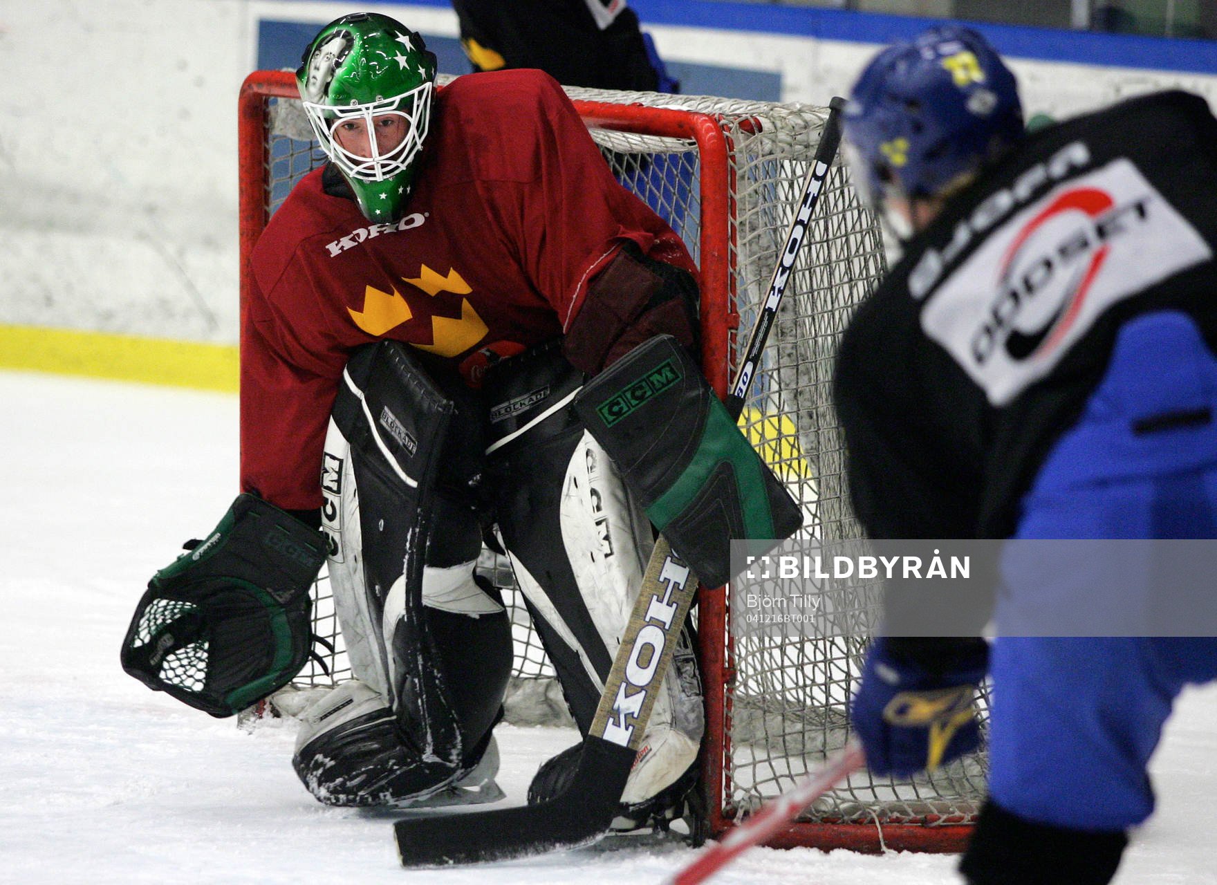 Ishockey, träning, Sverige, U20, junior, landslag,