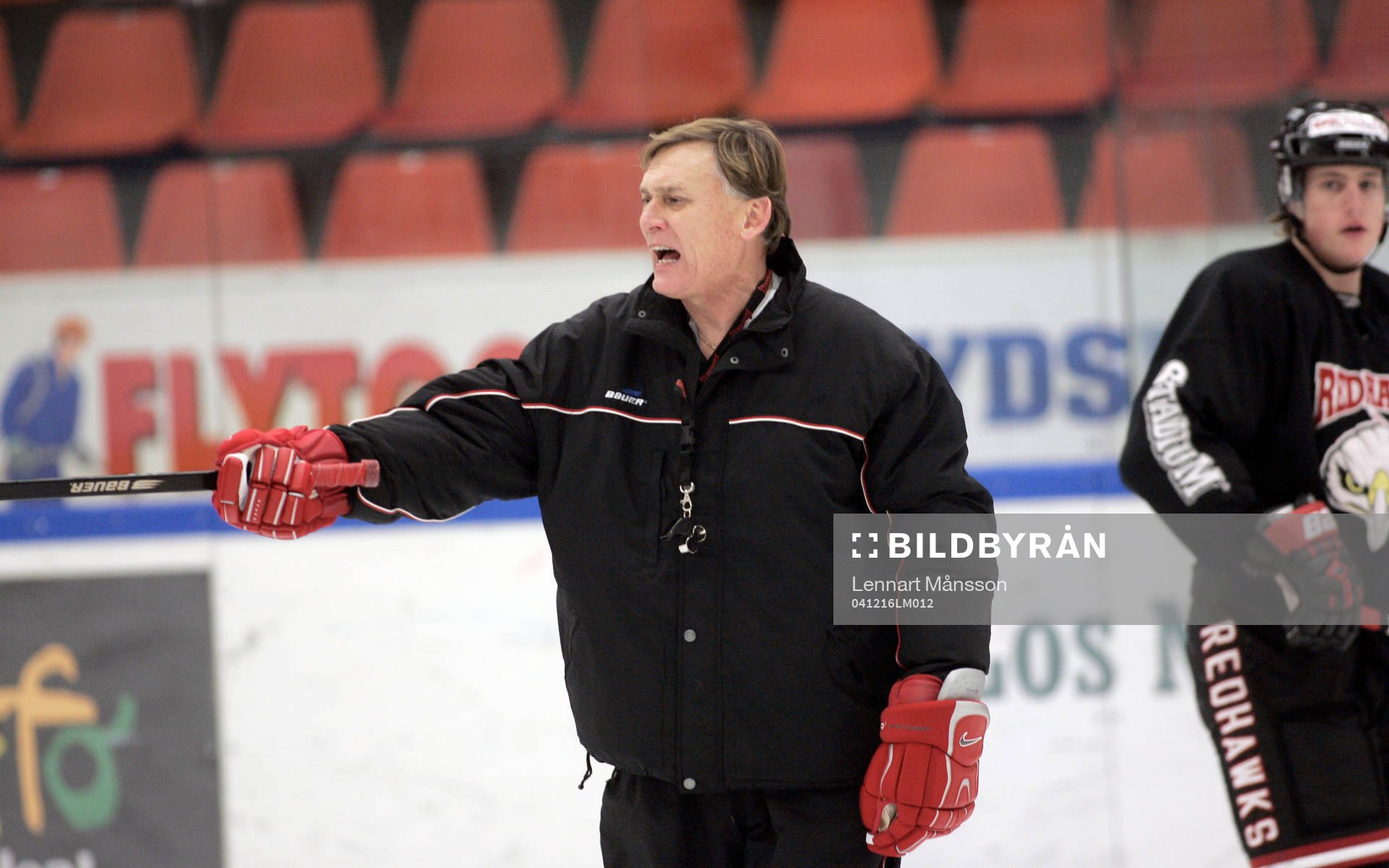 Ishockey, elitserien, Malmö IF, träning, Dan Hobér, ny