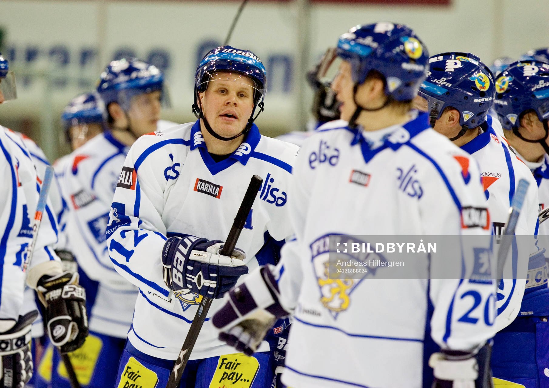 Oli Jokinen, avgjorde för Finland i förlängning med 5-4