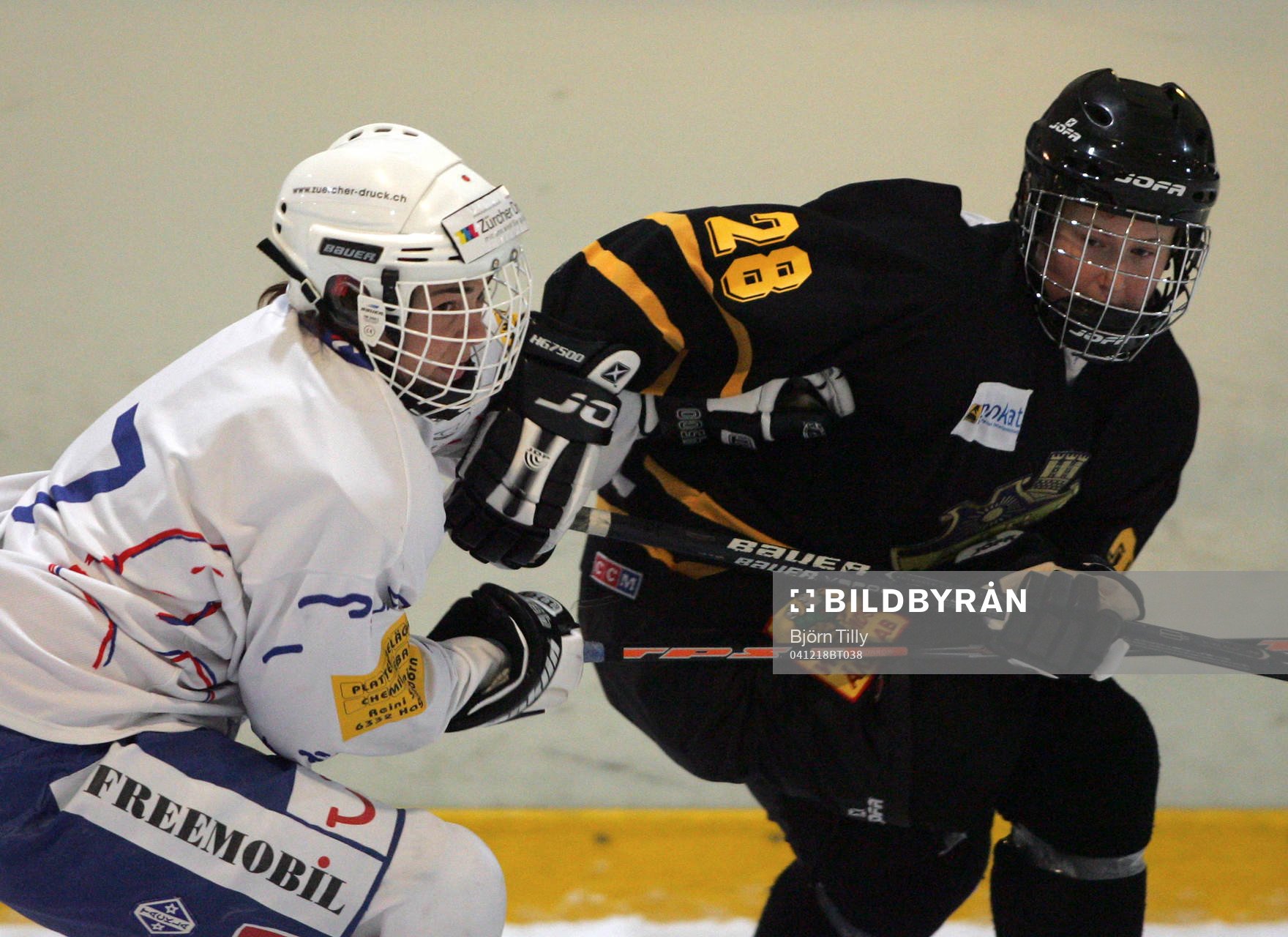 Sandra HUrlimann, ZUG och Maria Hortell, AIK