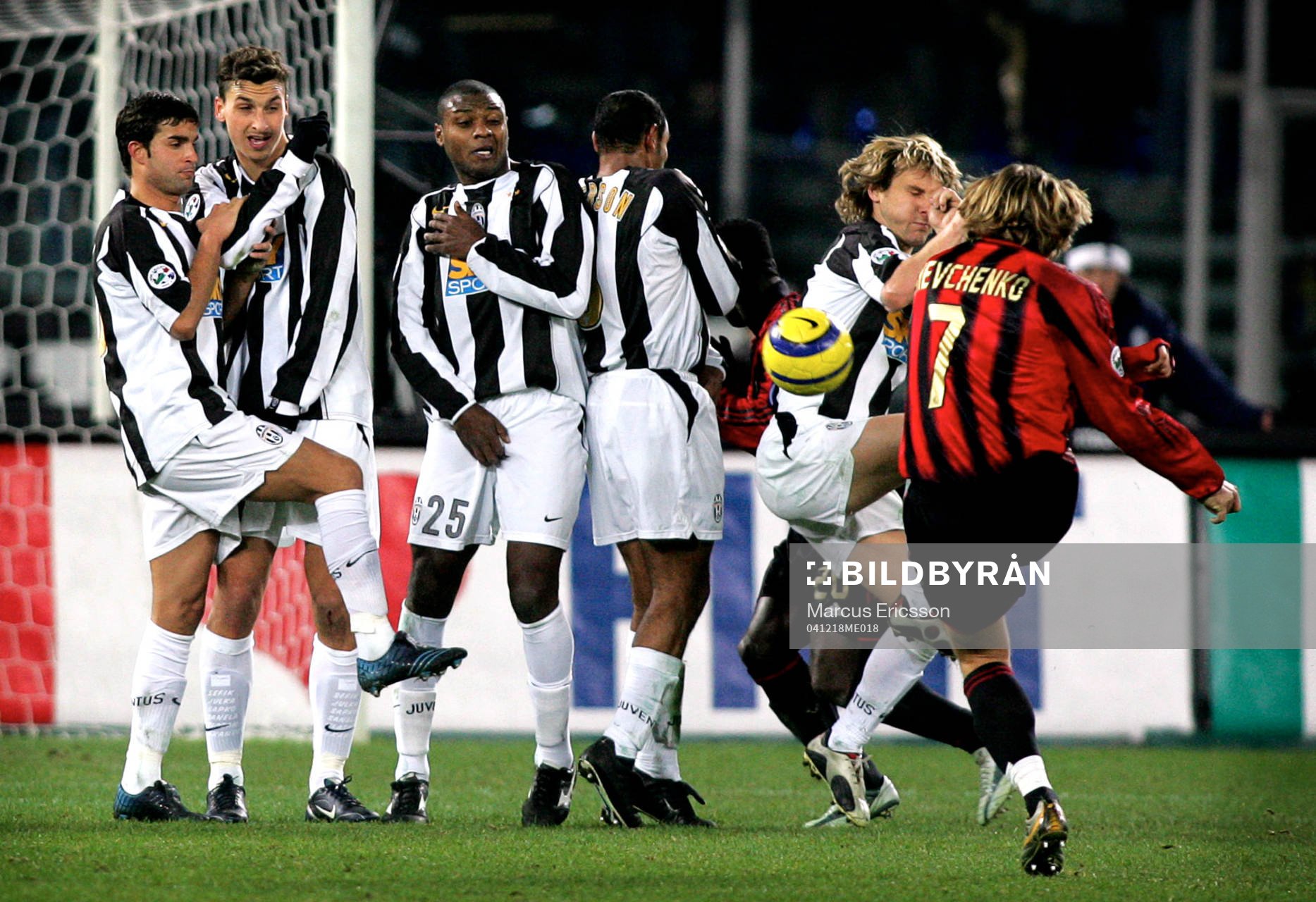 Blasi Manuel, Zlatan Ibrahimovic, Zalayeta Marcelo, Emerson