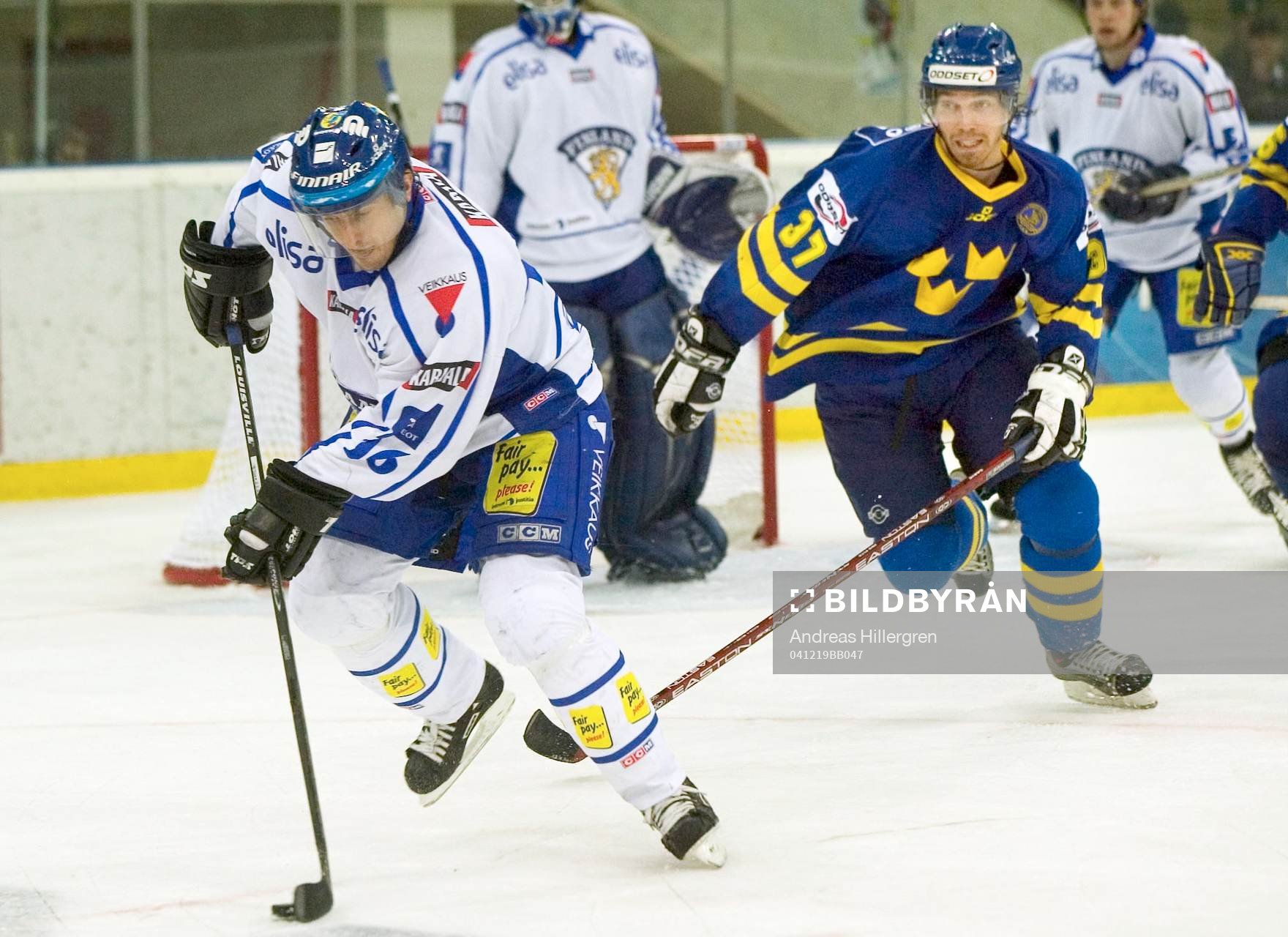Ville Peltonen och Mikael Samuelsson