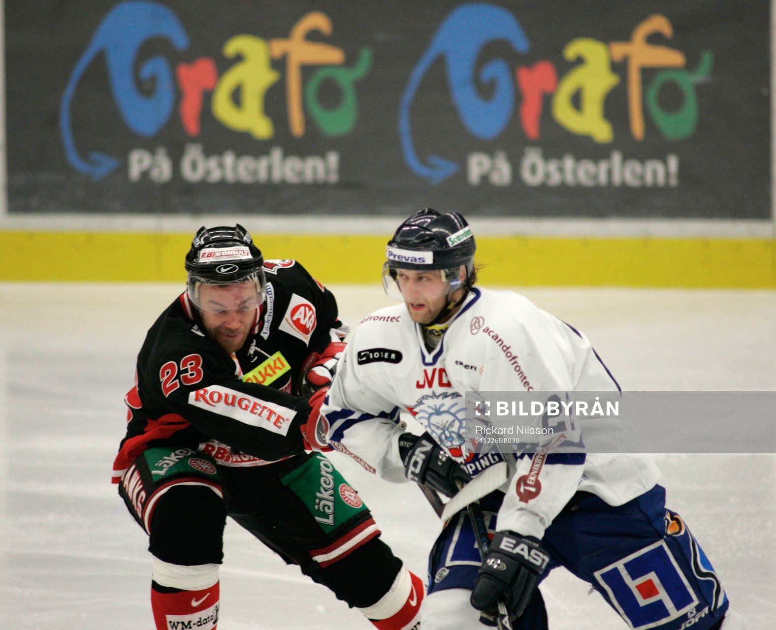 Mikael Wahlberg, Malmö och Kristian Huselius, Linköping