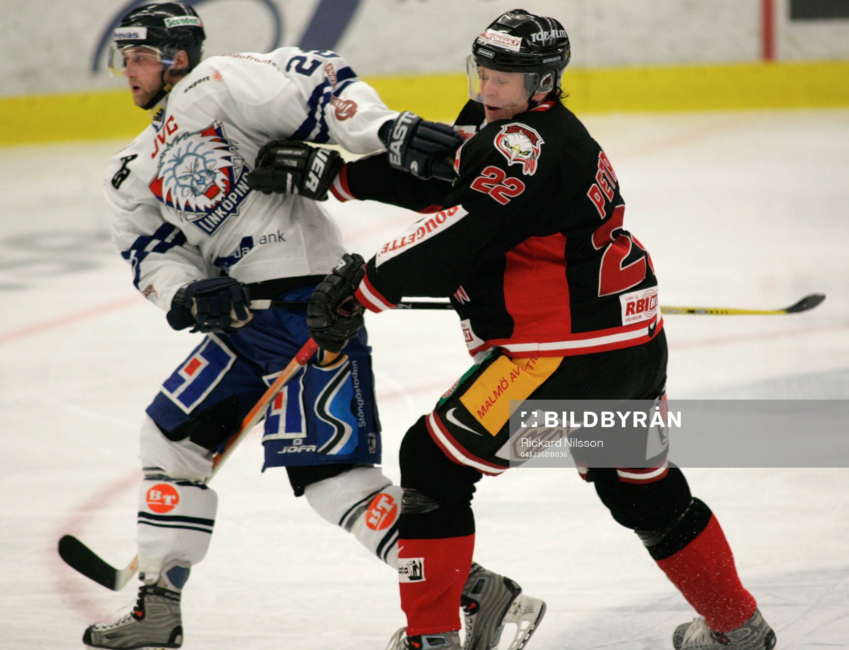 Kristian Huselius, Linköping och David Petrasek, Malmö