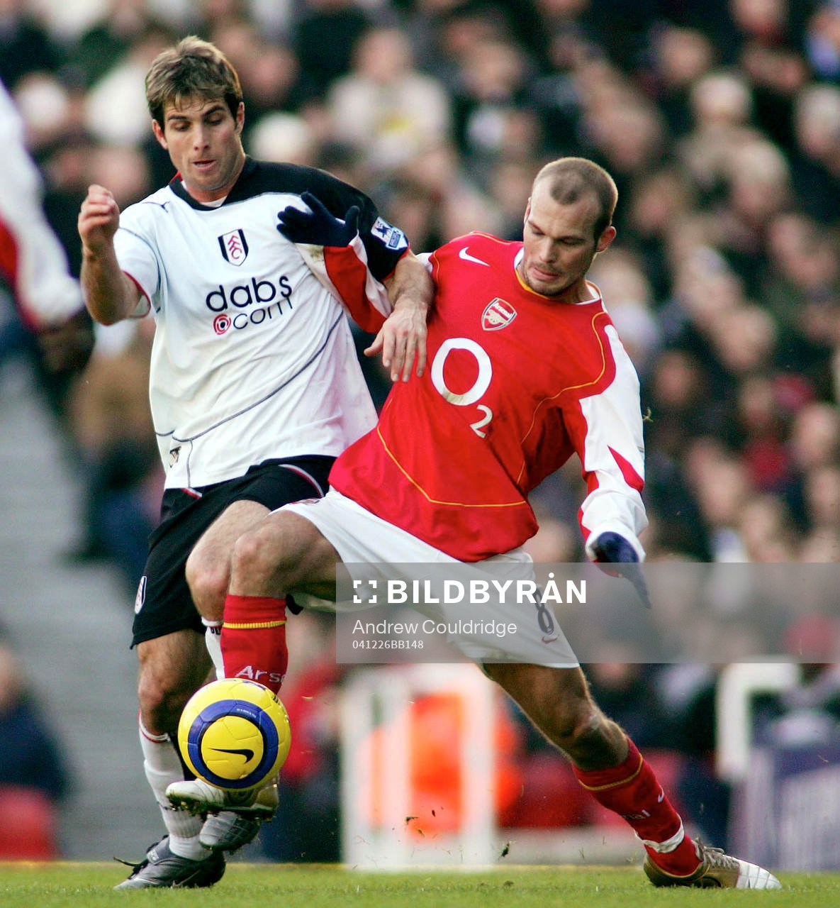 Fredrik Ljungberg, Arsenal och Carlos Bocanegra, Fulham
