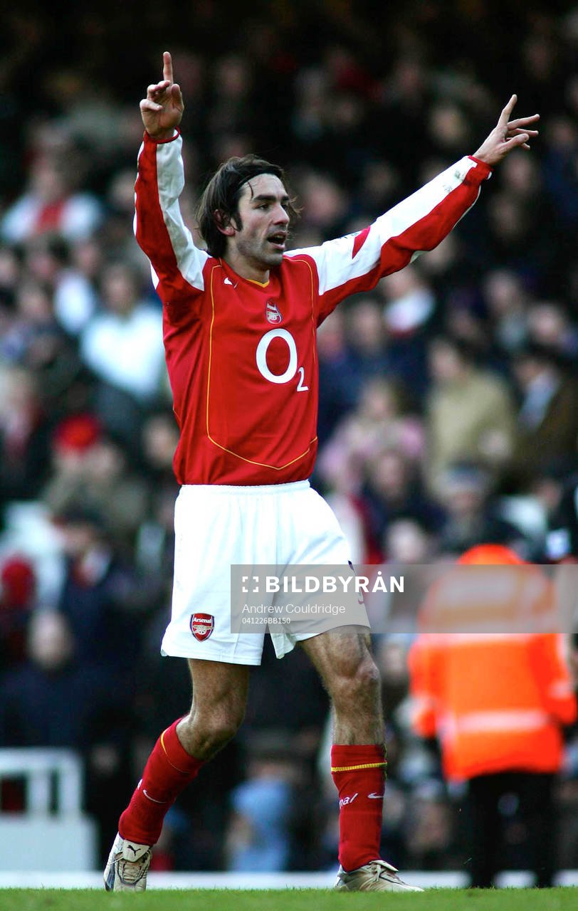Robert Pires, Arsenal, jubel