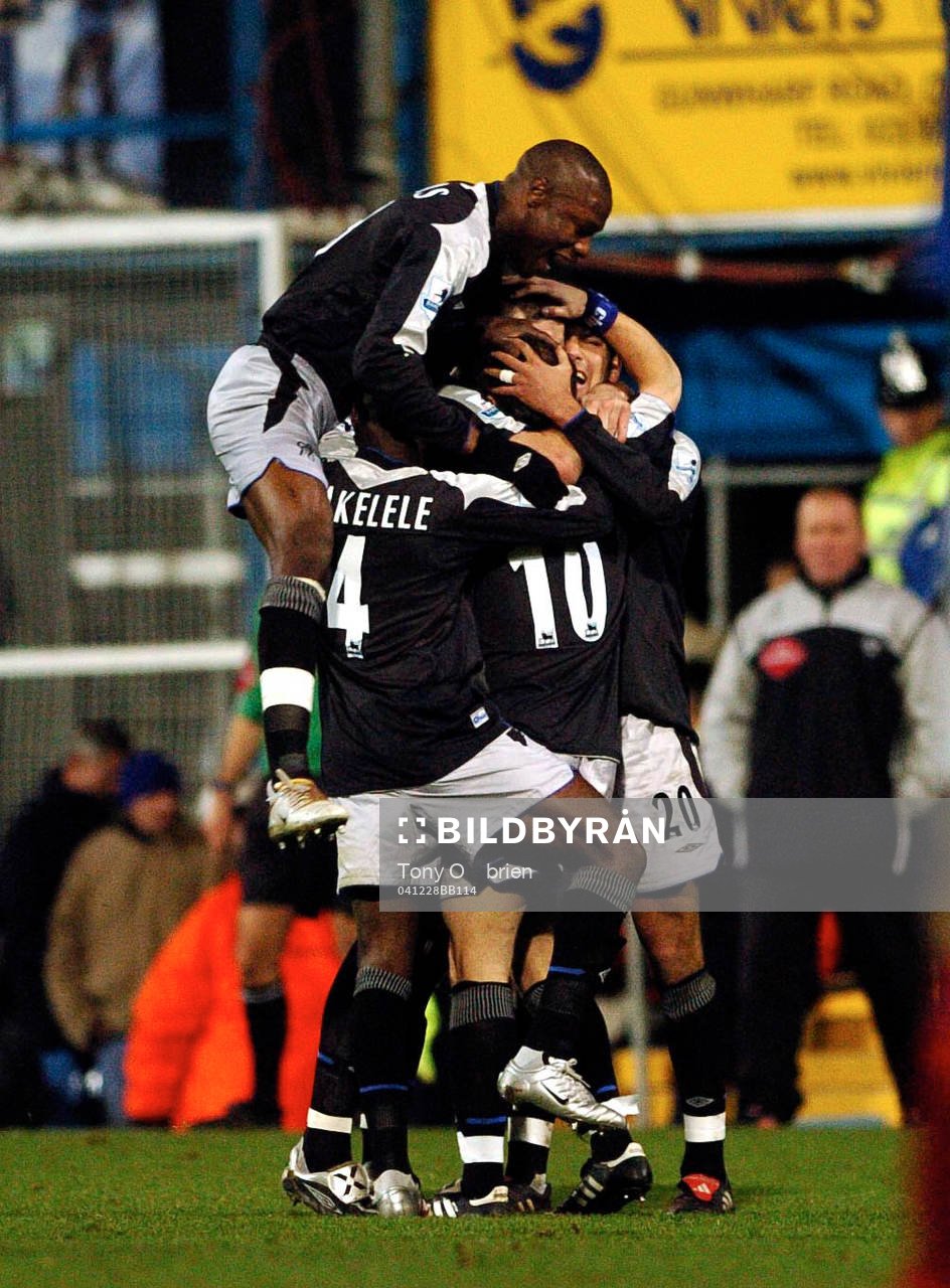 William Gallas, Chelsea, jubel åt Joe Coles mål i