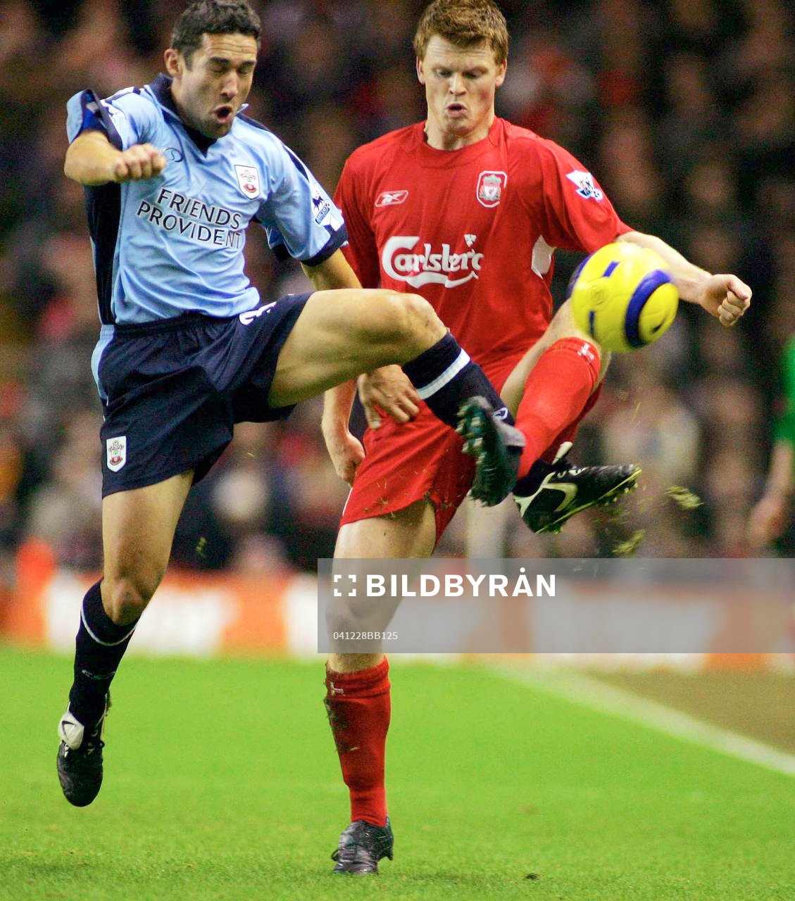  John Arne Riise, Liverpool och Paul Telfer, Southampton 