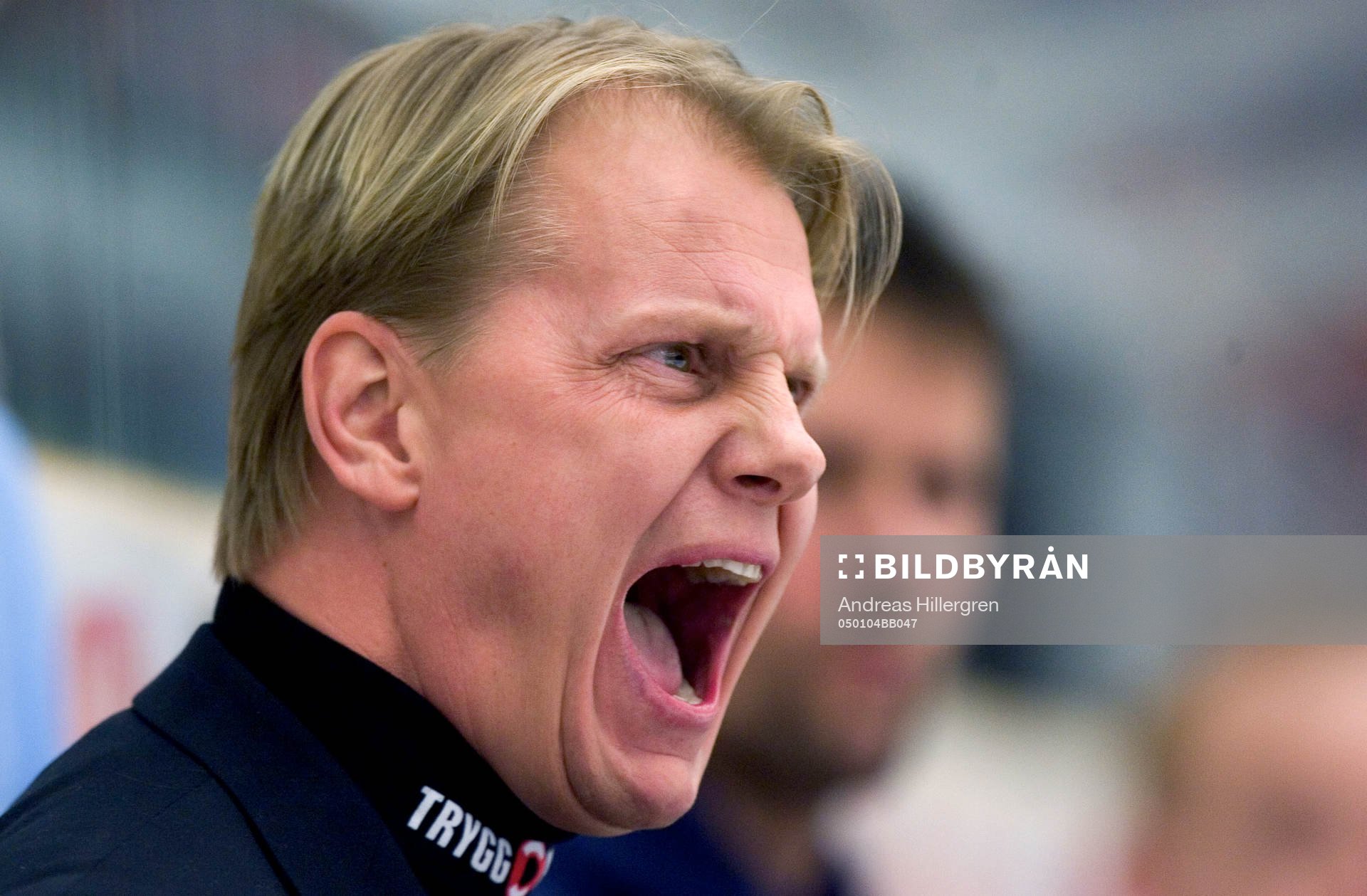 Niklas Wikegård, tränare, upprörd