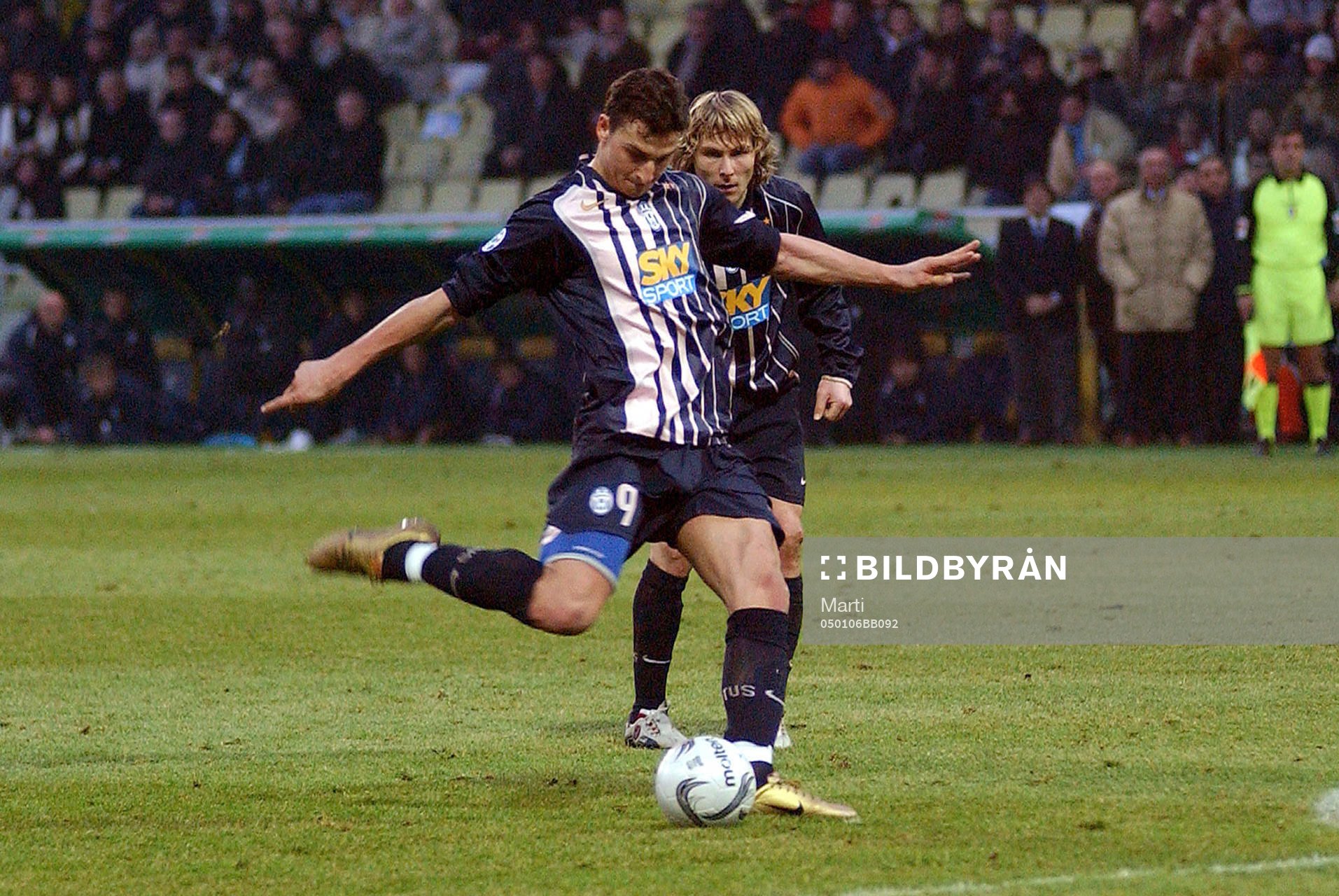 Zlatan Ibrahimovic och Pavel Nedved, Juventus