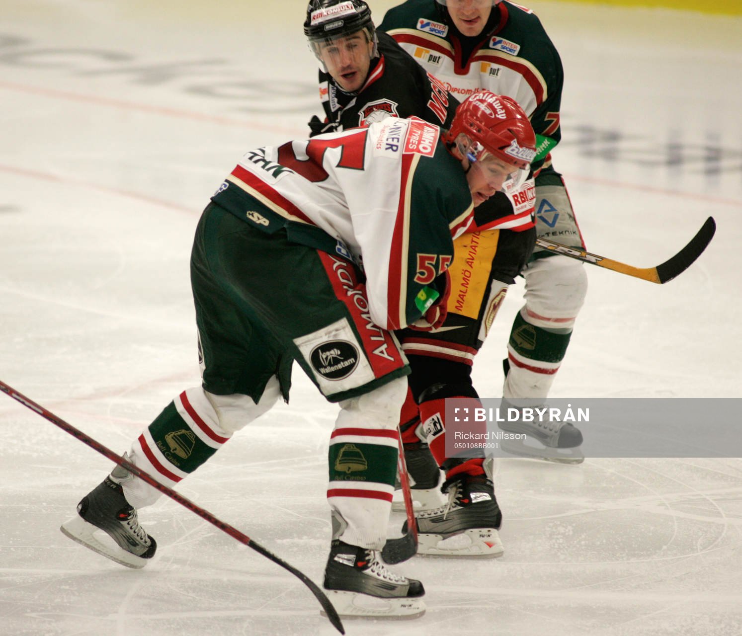 Christian Bäckström, Frölunda och Brett Mclean, Malmö