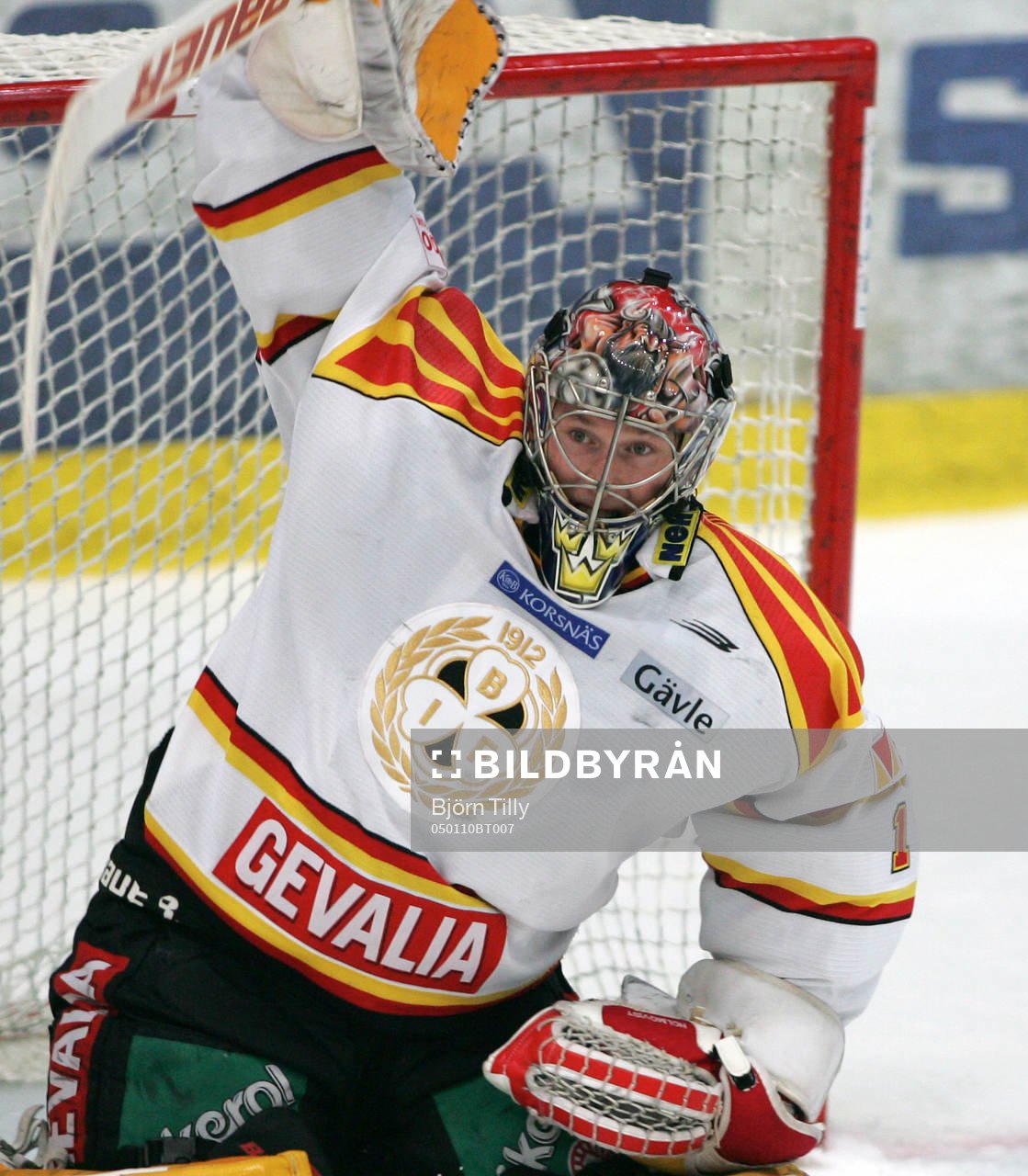 Johan Holmqvist, målvakt, Brynäs