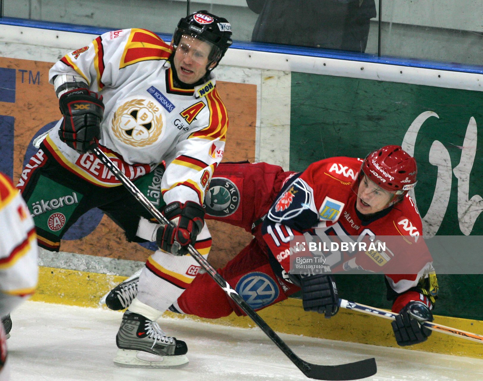Mikael Wahlberg, Brynäs och Joakim Eriksson, Södertälje