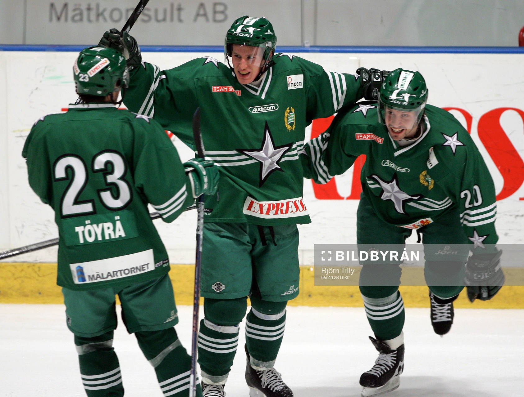Johan Molin och Ragnar Karlsson, Hammarby