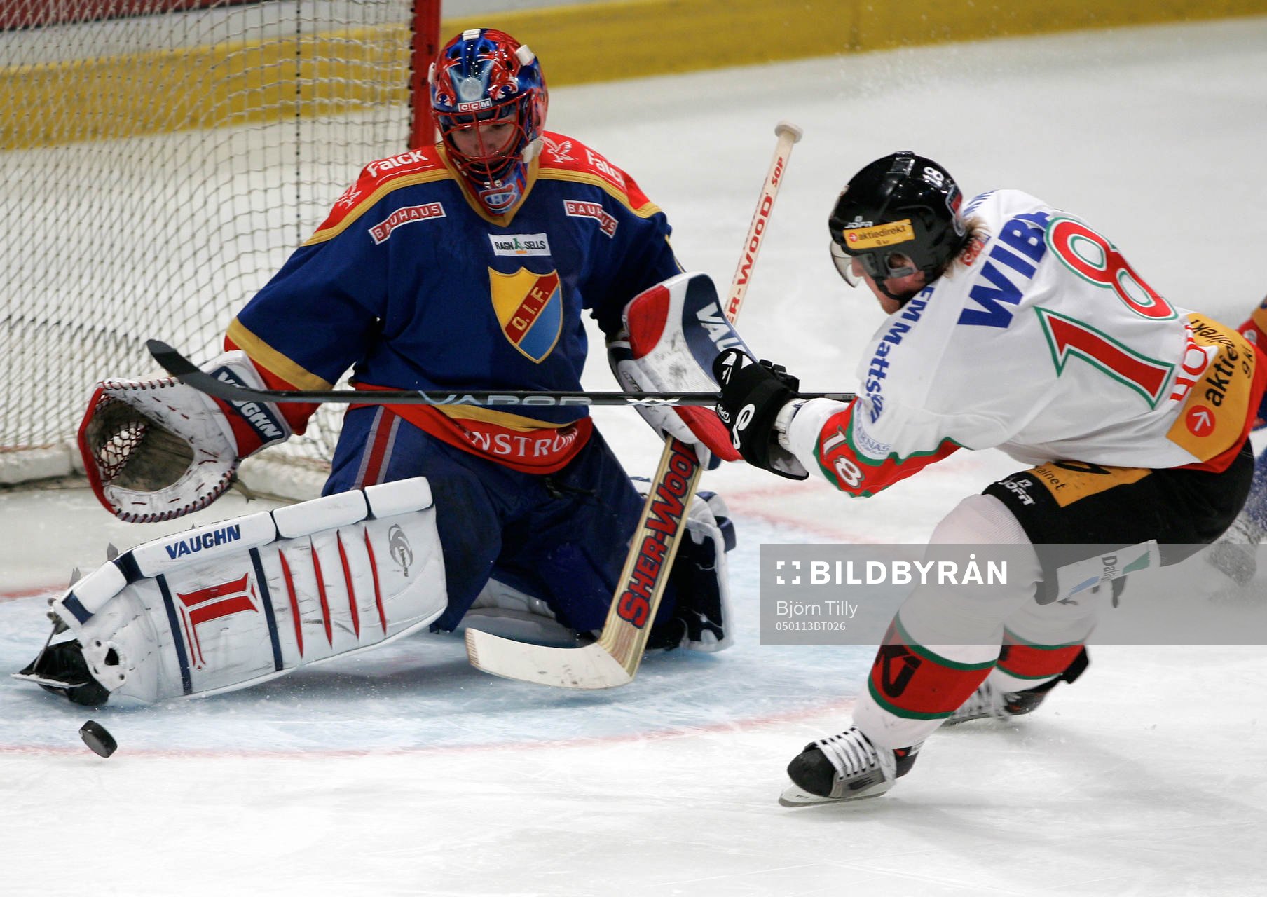 Jose Theodore, målvakt, Djurgården och Marian Hossa, Mora