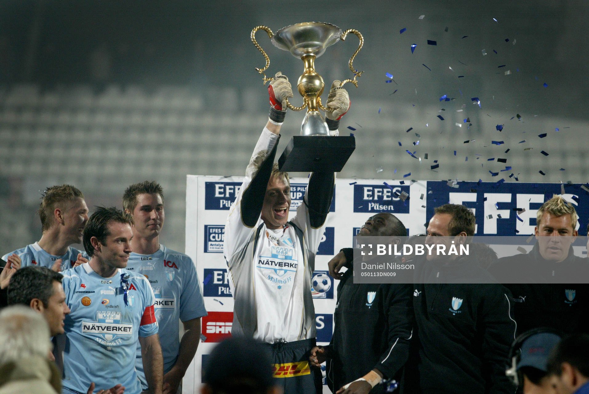 Fotboll, Efes Pilsen Cup, Malmö FF - Spartak Moskva.