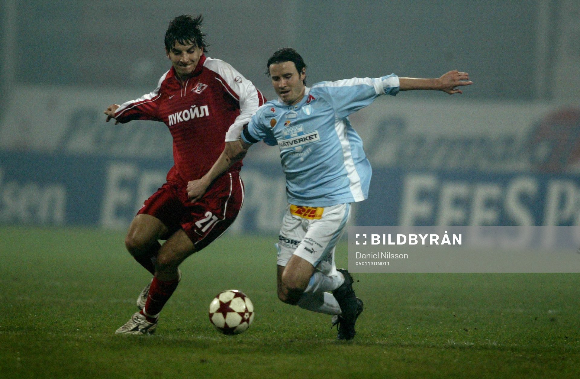 Yksel Osmanovski (höger) och Kovalchuk