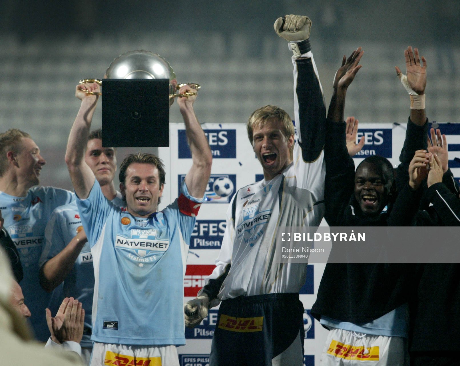 Fotboll, Malmö - Spartak Moskva.  Malmö FF spelar final i