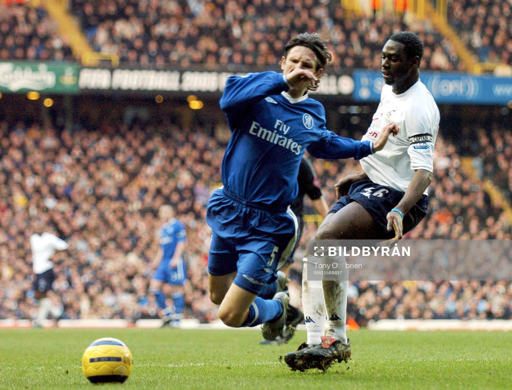 Ledley King, Tottenham mot   Alexei Smertin, Chelsea