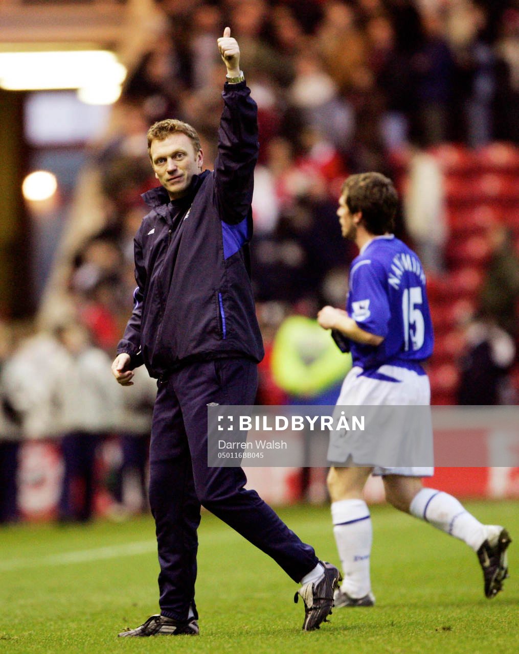 Everton manager David Moyes