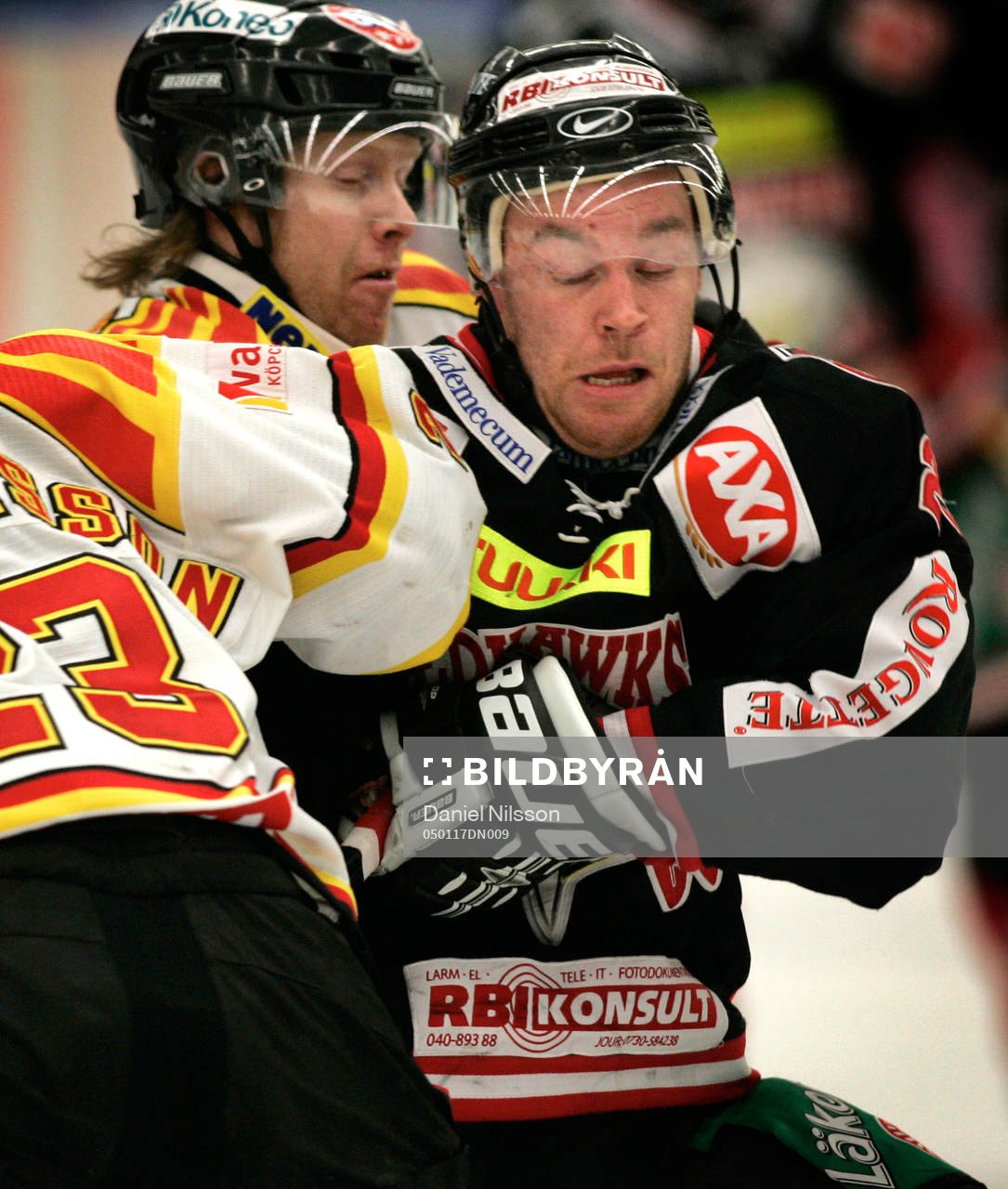 Ishockey, Elitserien. Malmö - Brynäs, Mikael Wahlberg,