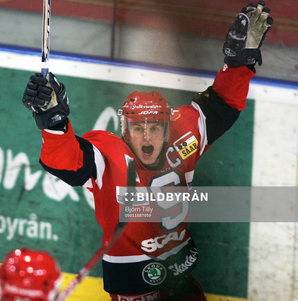 Joakim Eriksson, Södertälje kvitterade till 2-2