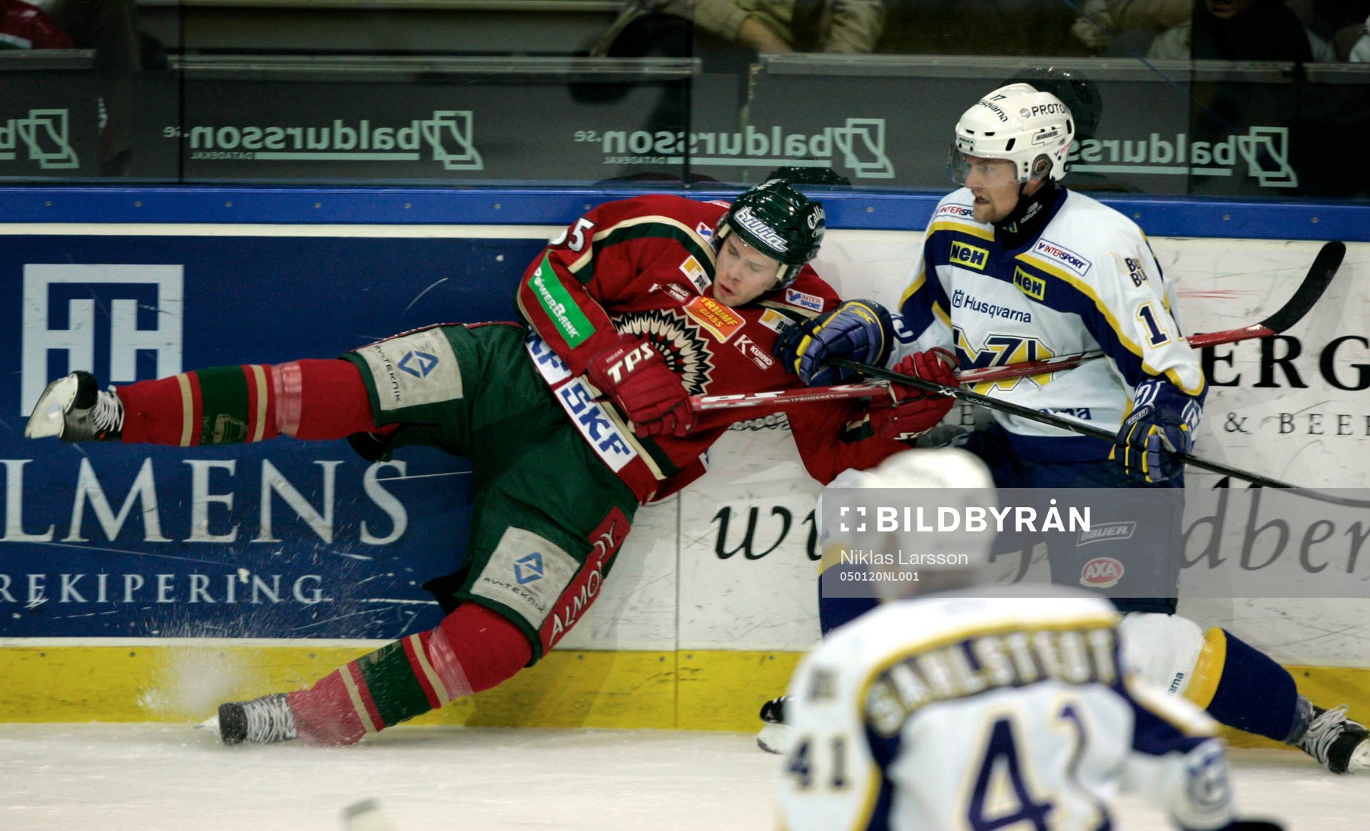 Christian Bäckman, Frölunda och Mathias Tjärnqvist, HV71