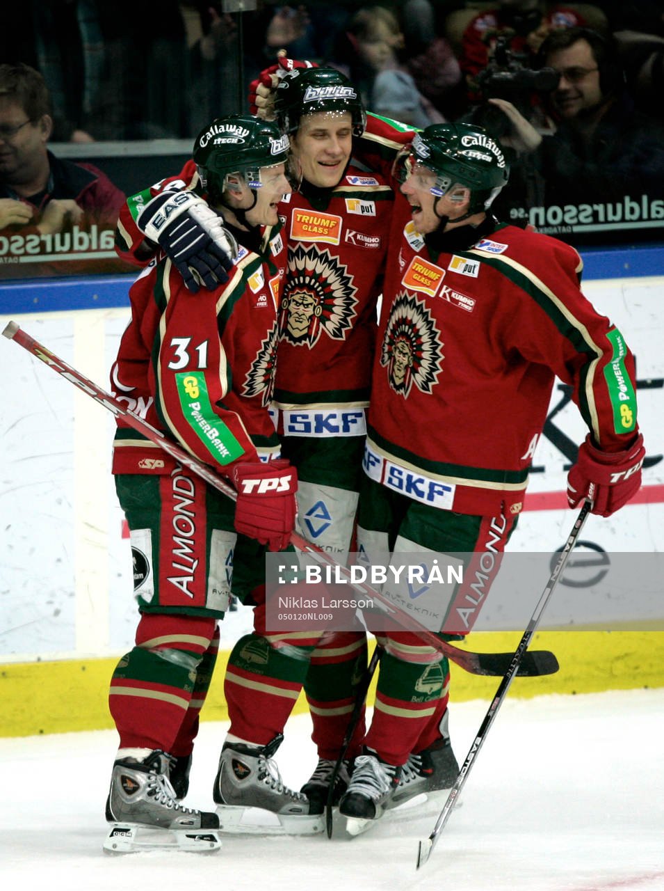Per-Johan Axelsson, Frölunda jublar