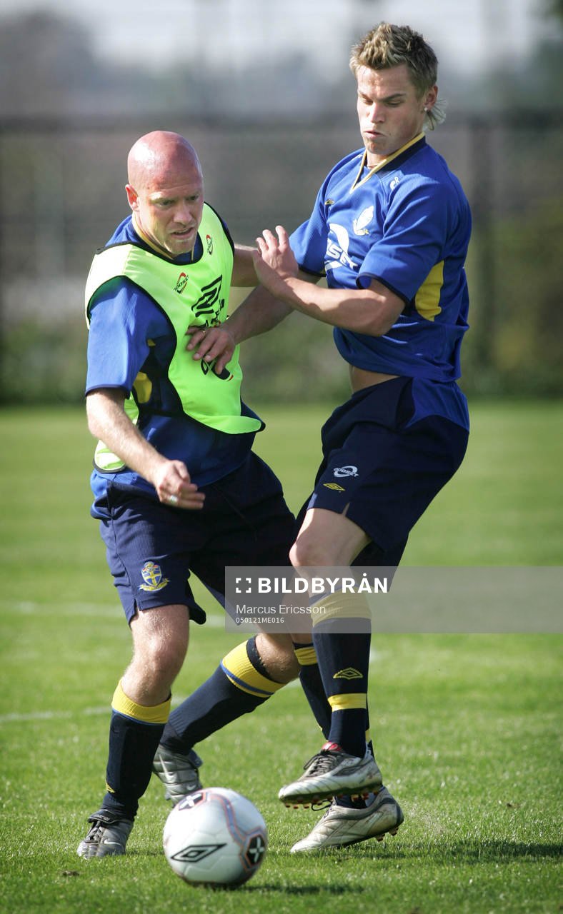 Olof Persson och Markus Rosenberg