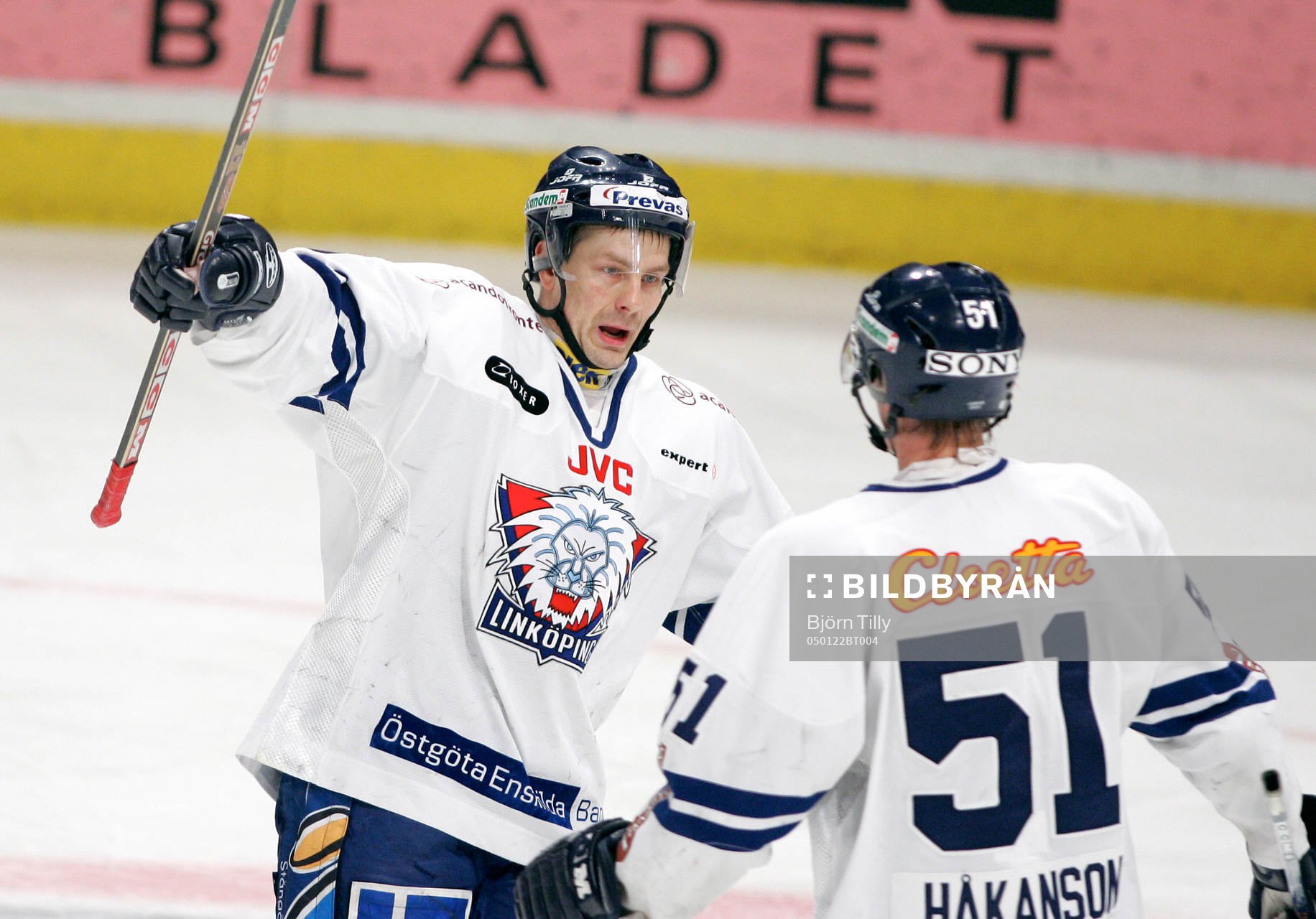 Mikko Peltola och Mkael Håkansson, Linköping (jubel)