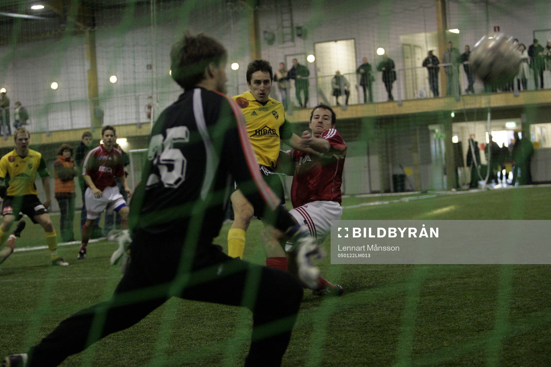 Jimmie Augustsson överlistar Rydaholms keeper, ex-IFK-aren