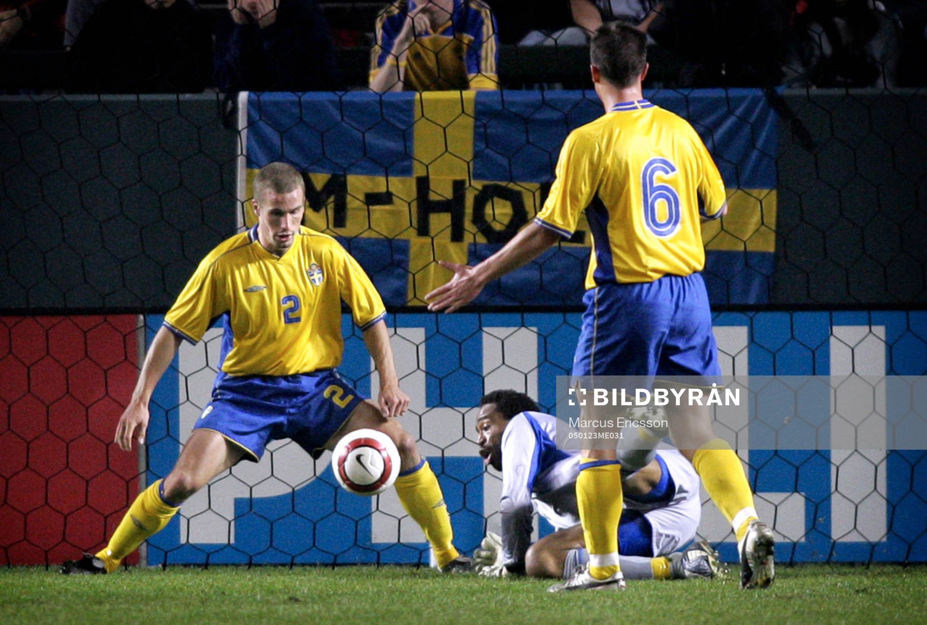 Christoffer Andersson, Eddie Gustafsson och Daniel Andersson