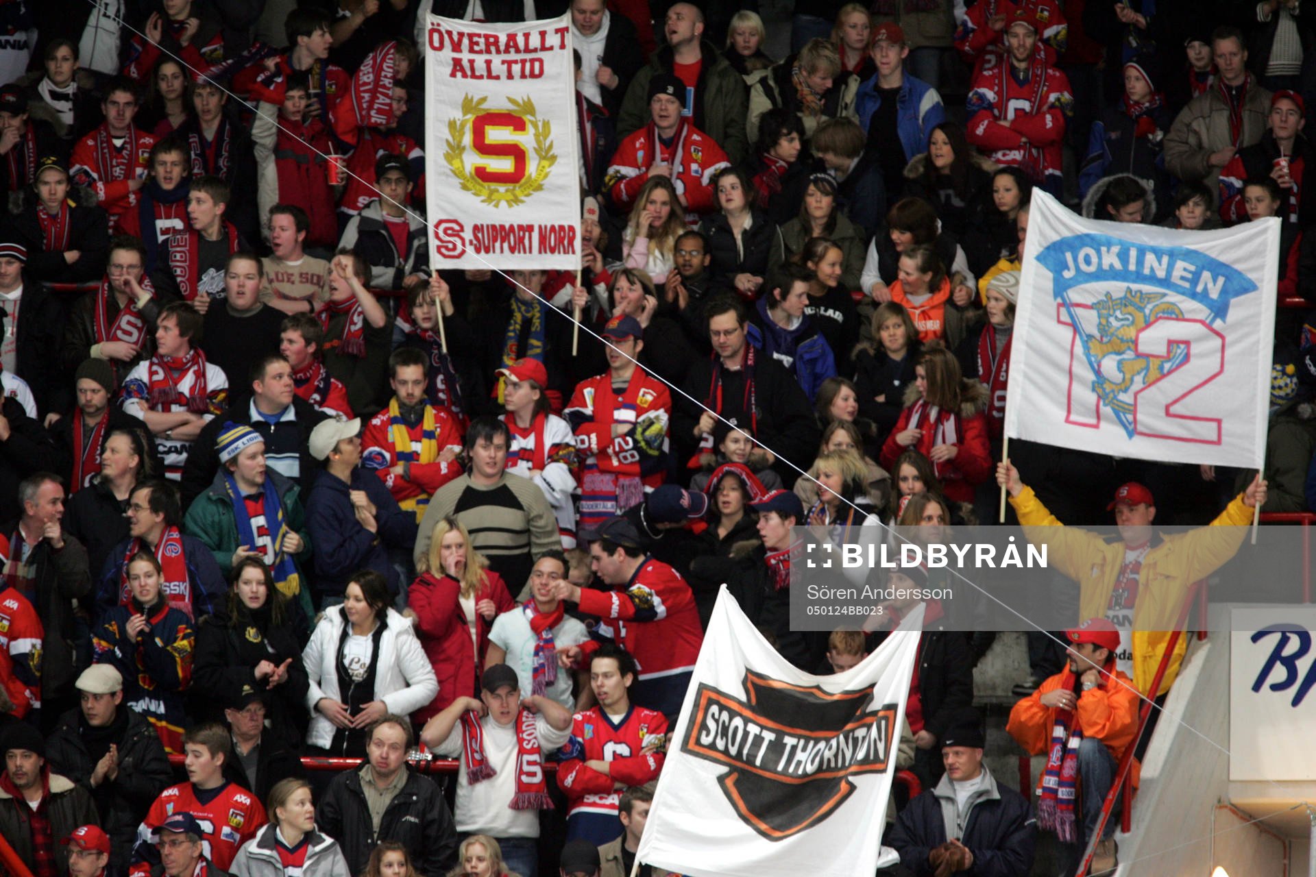 Scott Thornton, Olli Jokinen, Supporter, Södertälje