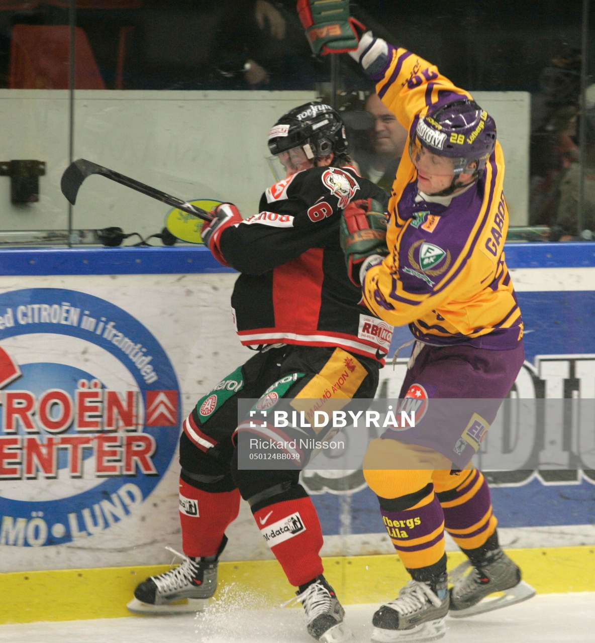 Franz Nielsen och Marian Gaborik