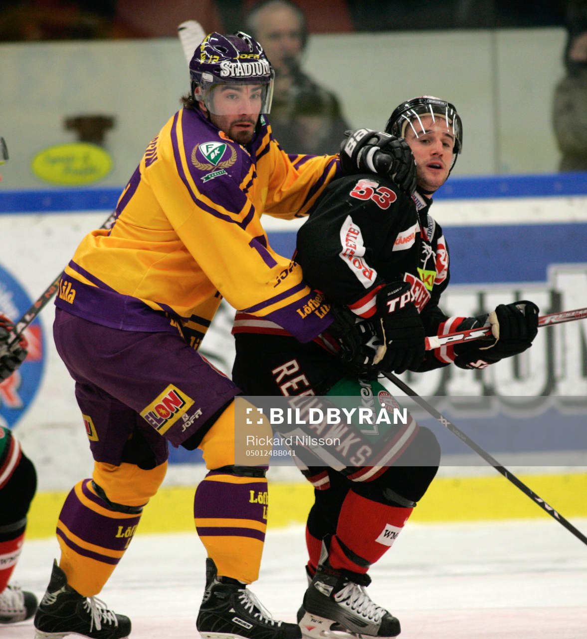 Mathias Johansson och Brett Mclean