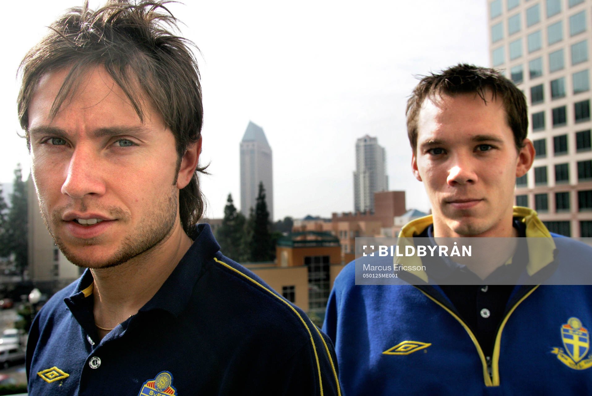 Mattias Nylund och Fredrik Lundqvist