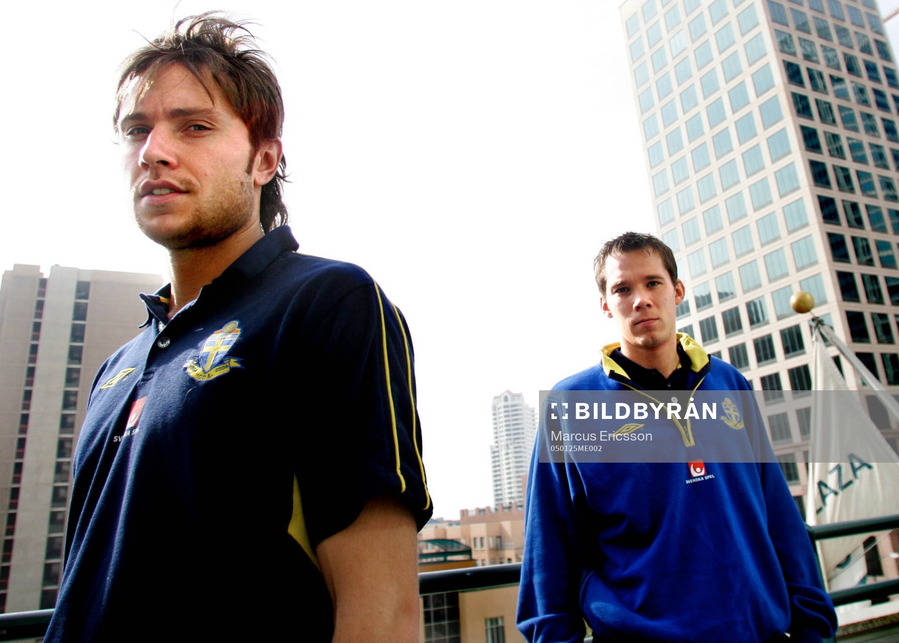 Mattias Nylund och Fredrik Lundqvist