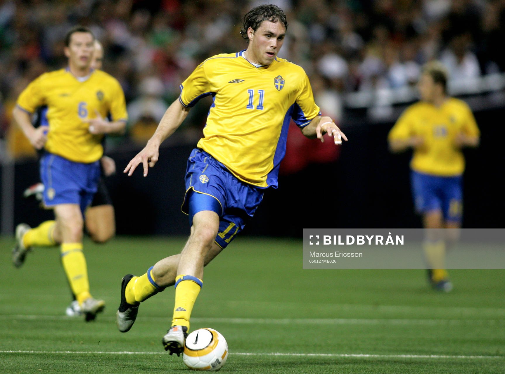 Johan Elmander, Sverige