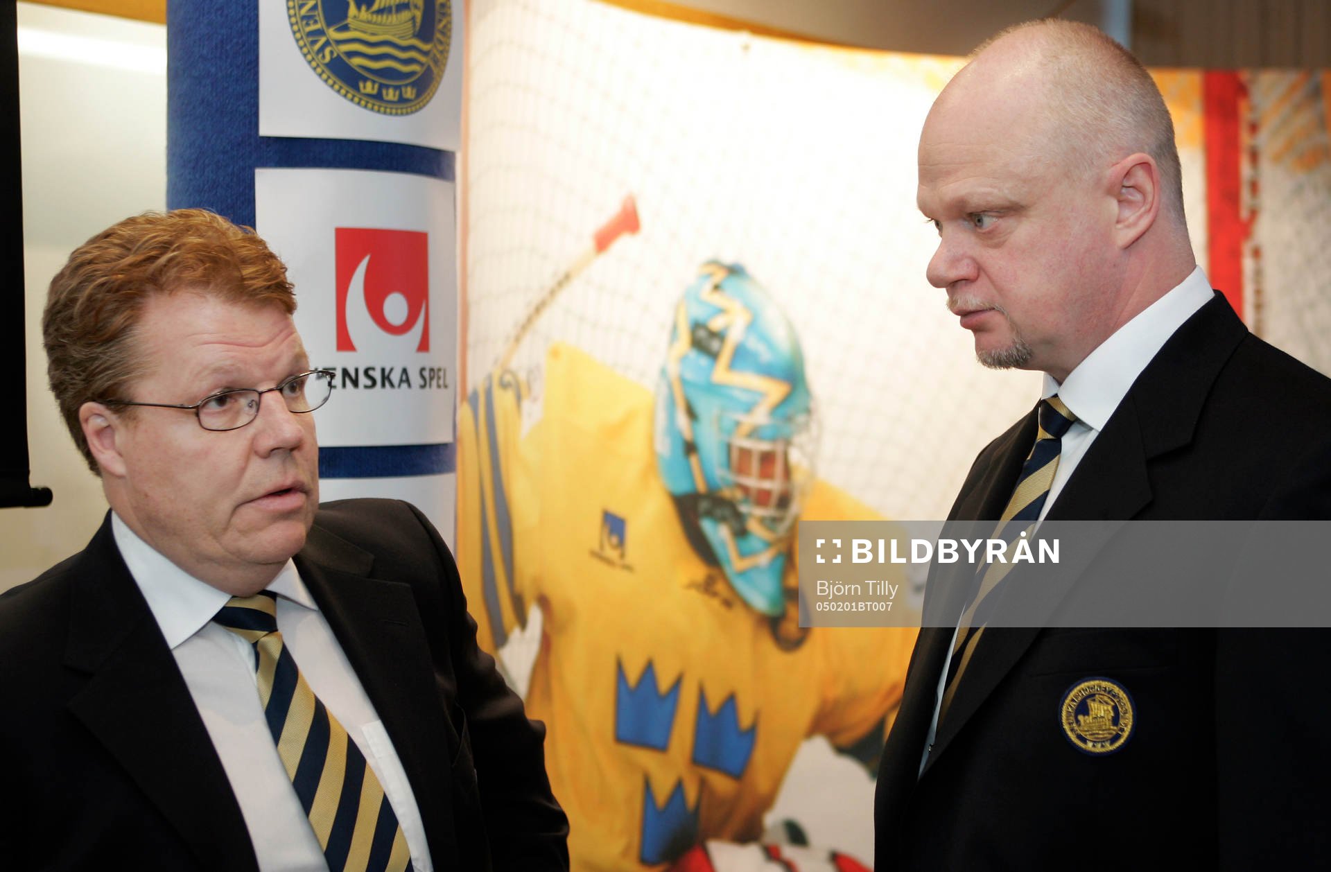 Claes-Gölran Wallin, Team Manager och Roger Melin, Head